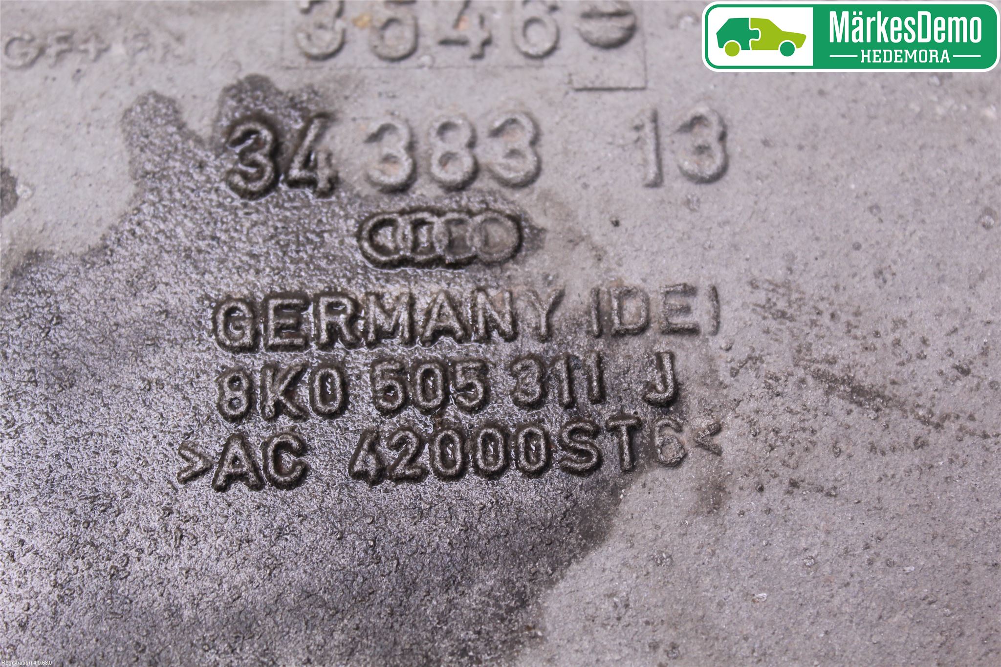 Audi A4 12-15 Bärarm Bak Vänster