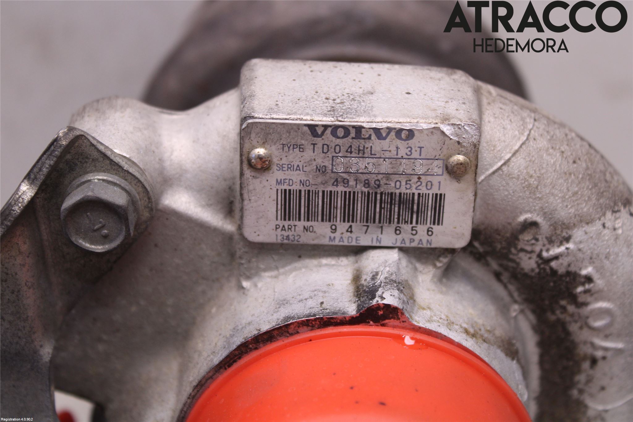 Volvo XC70 01-04 Turboaggregat