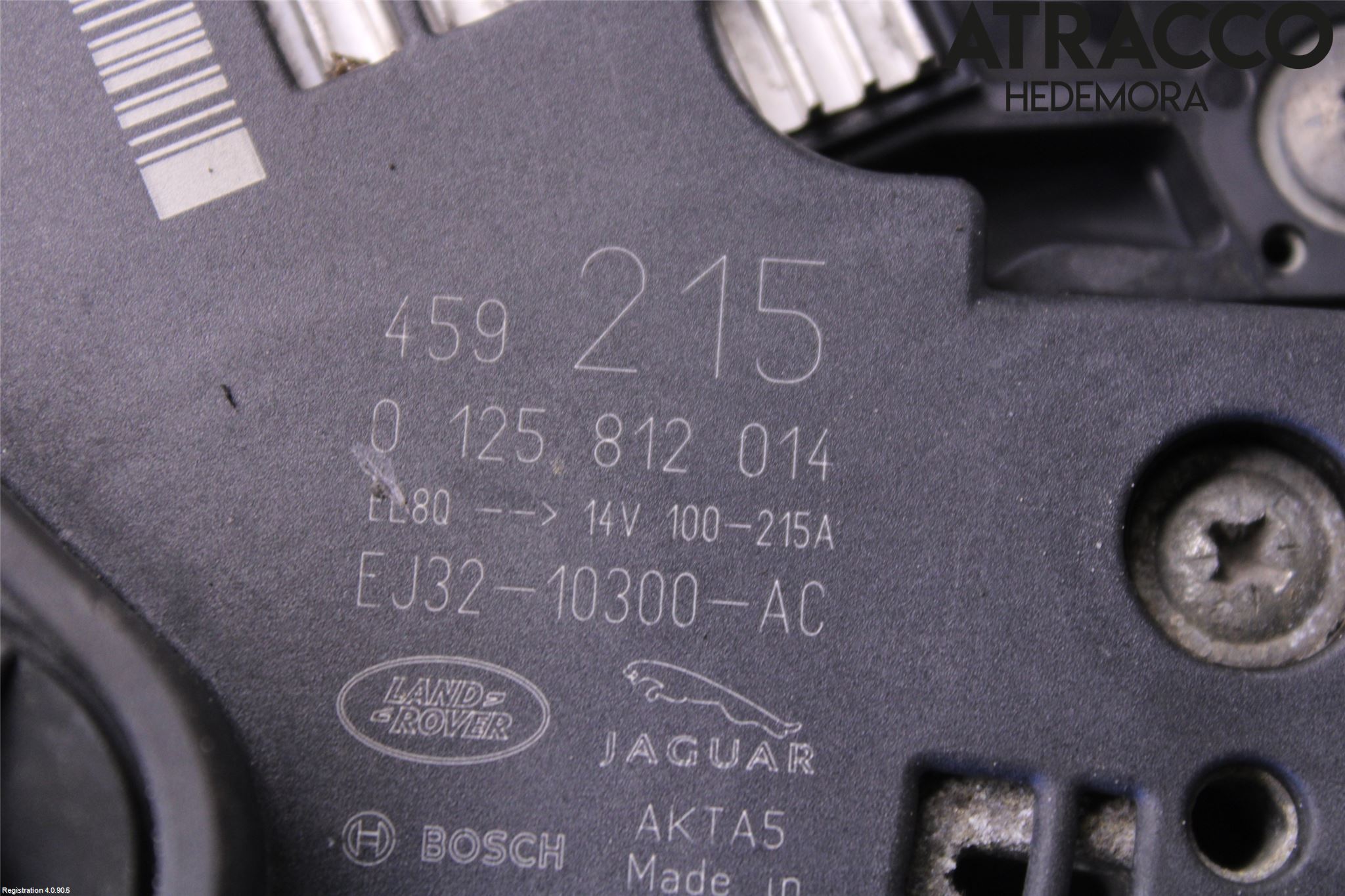 Landrover LAND ROVER RANGE ROVER EVOQUE (L538) 11-18 Generator