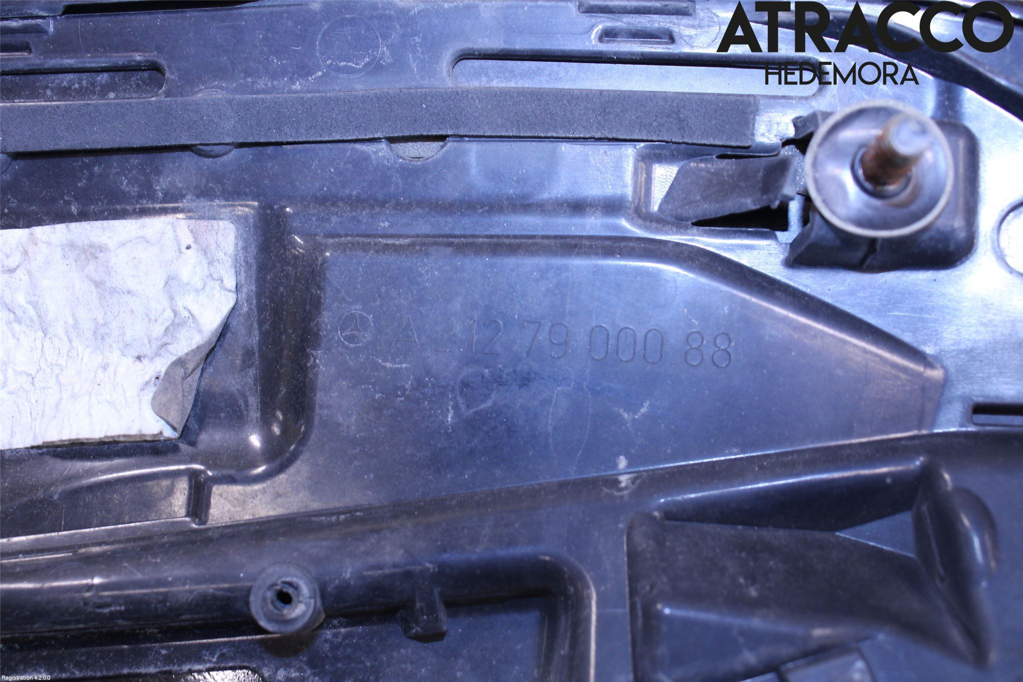 Mercedes-Benz MB E-KLASS (W212) 09-16 Spoiler Baklucka