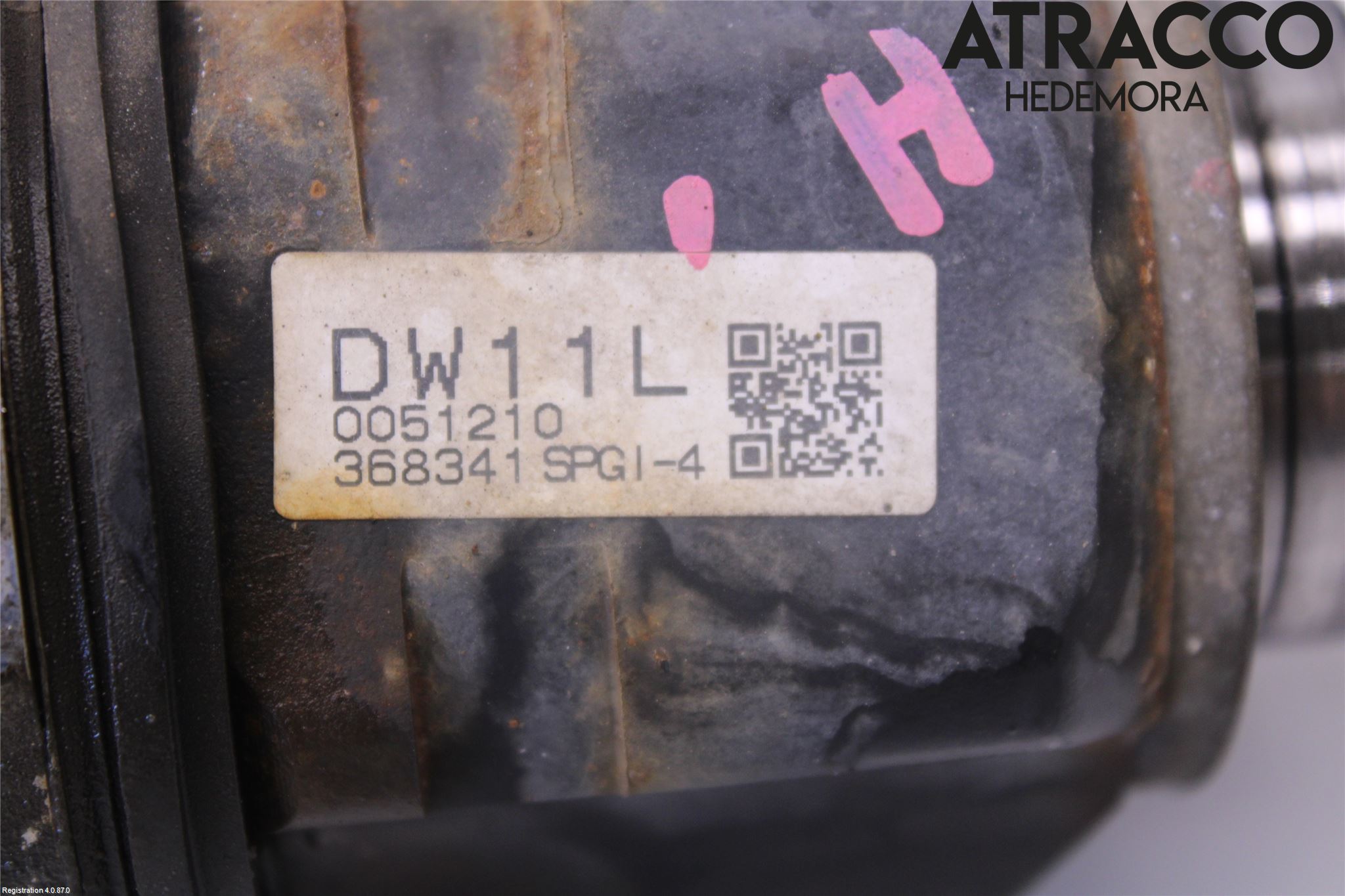 Toyota PRIUS ZVW30 09-20 Drivaxel Fram Vänster