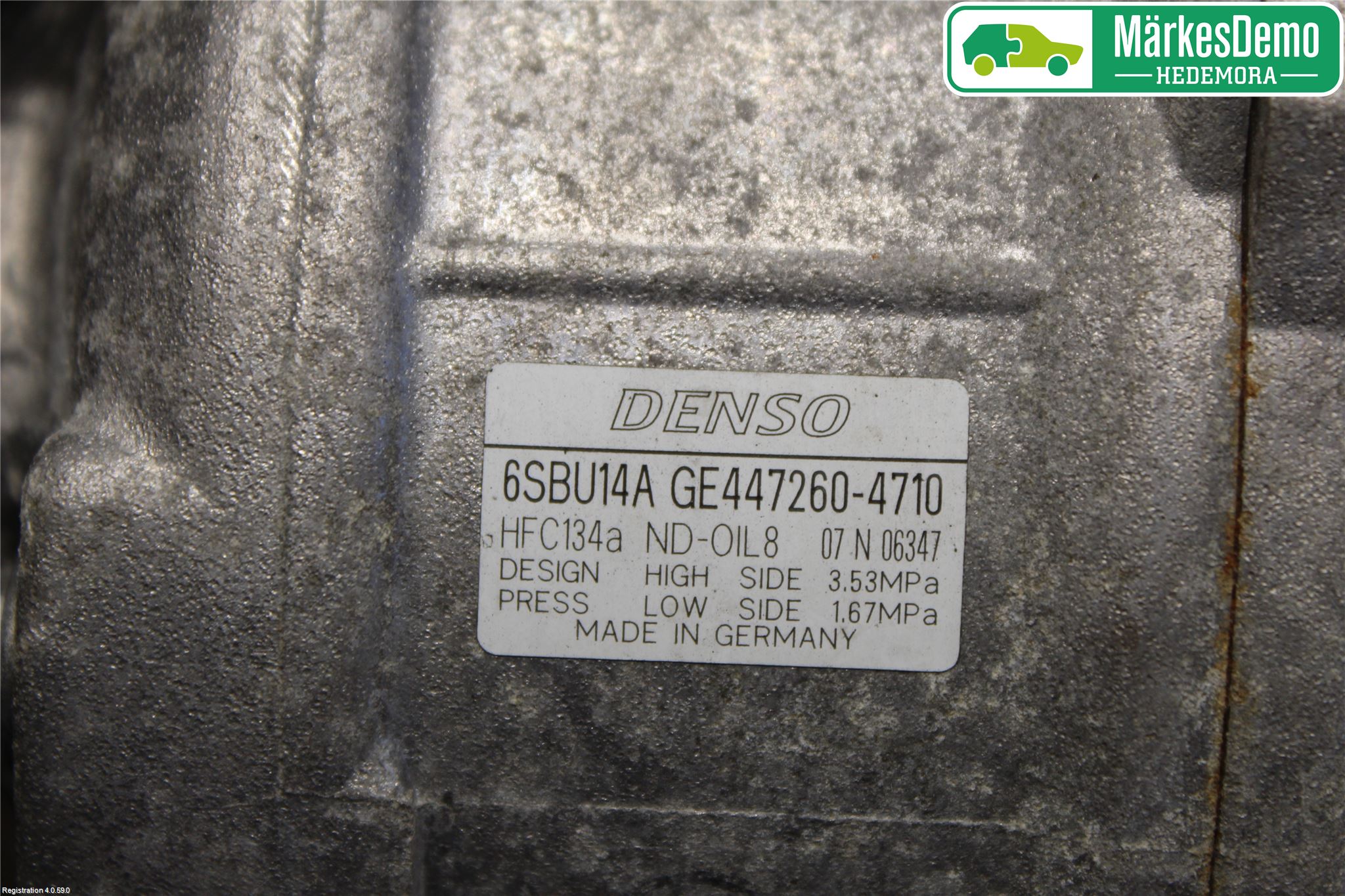 BMW 5 F10/F11/F18 09-17 Ac Kompressor