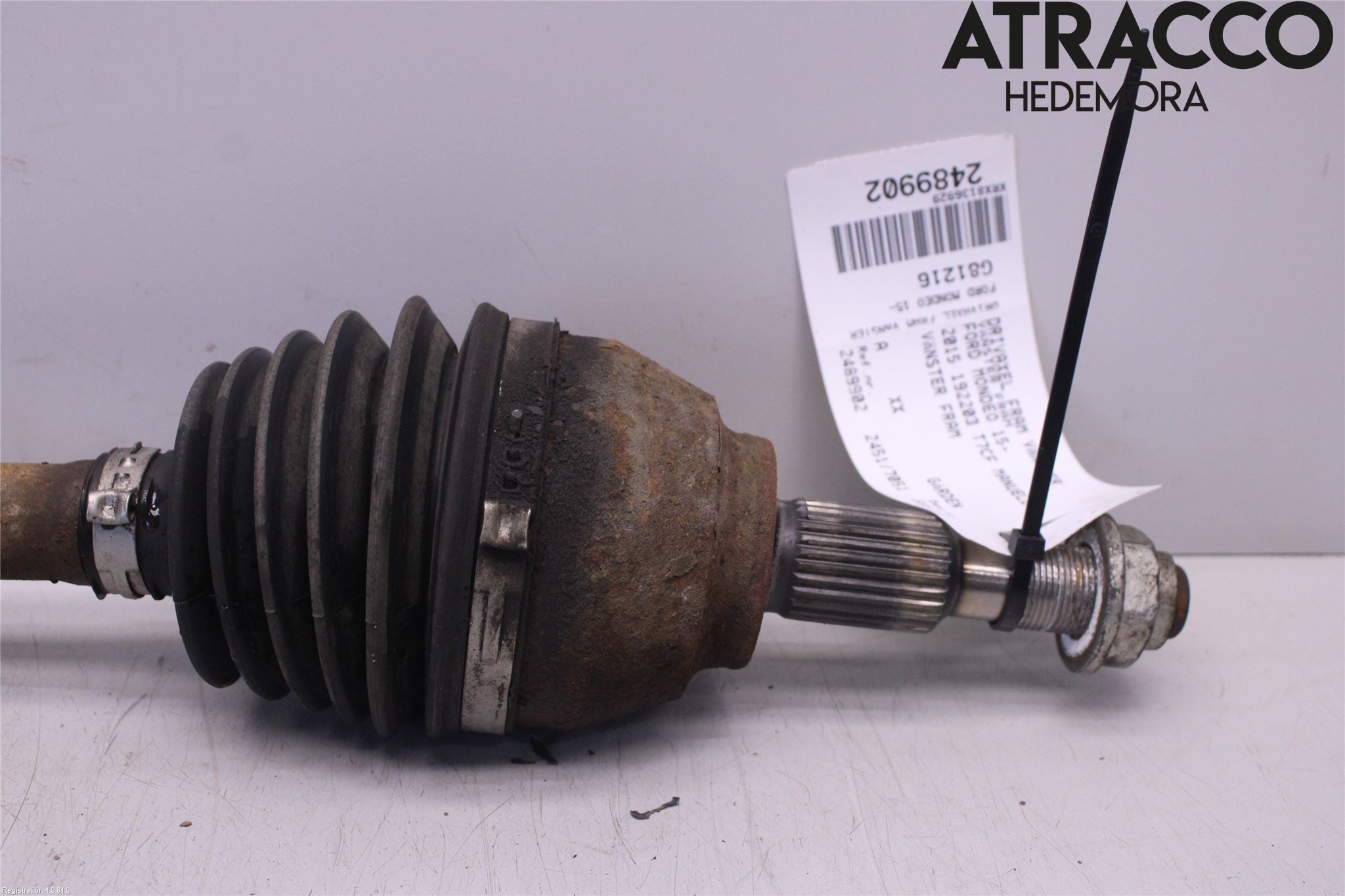 Ford MONDEO 15-22 Drivaxel Fram Vänster