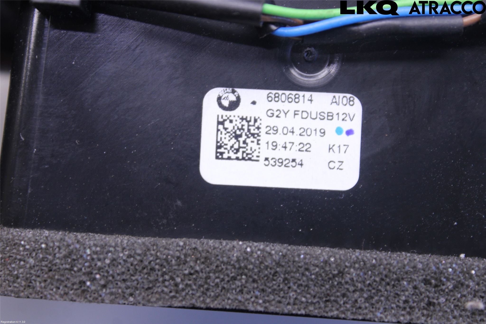 BMW 3 G20/G21/G80/G81 19- Defrosterkanal-Munstycke