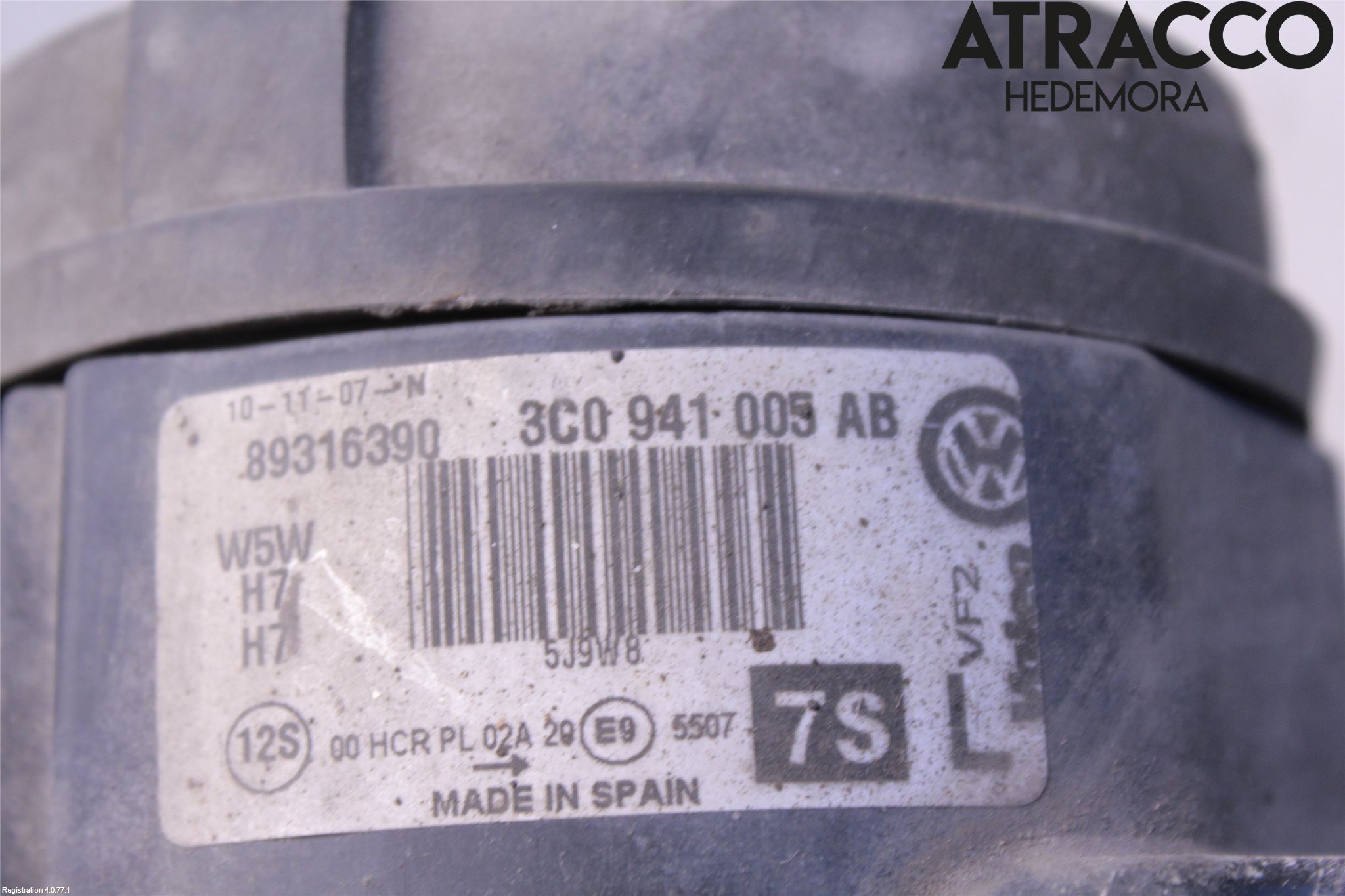 Volkswagen VW PASSAT 05-11 Strålkastare Vänster
