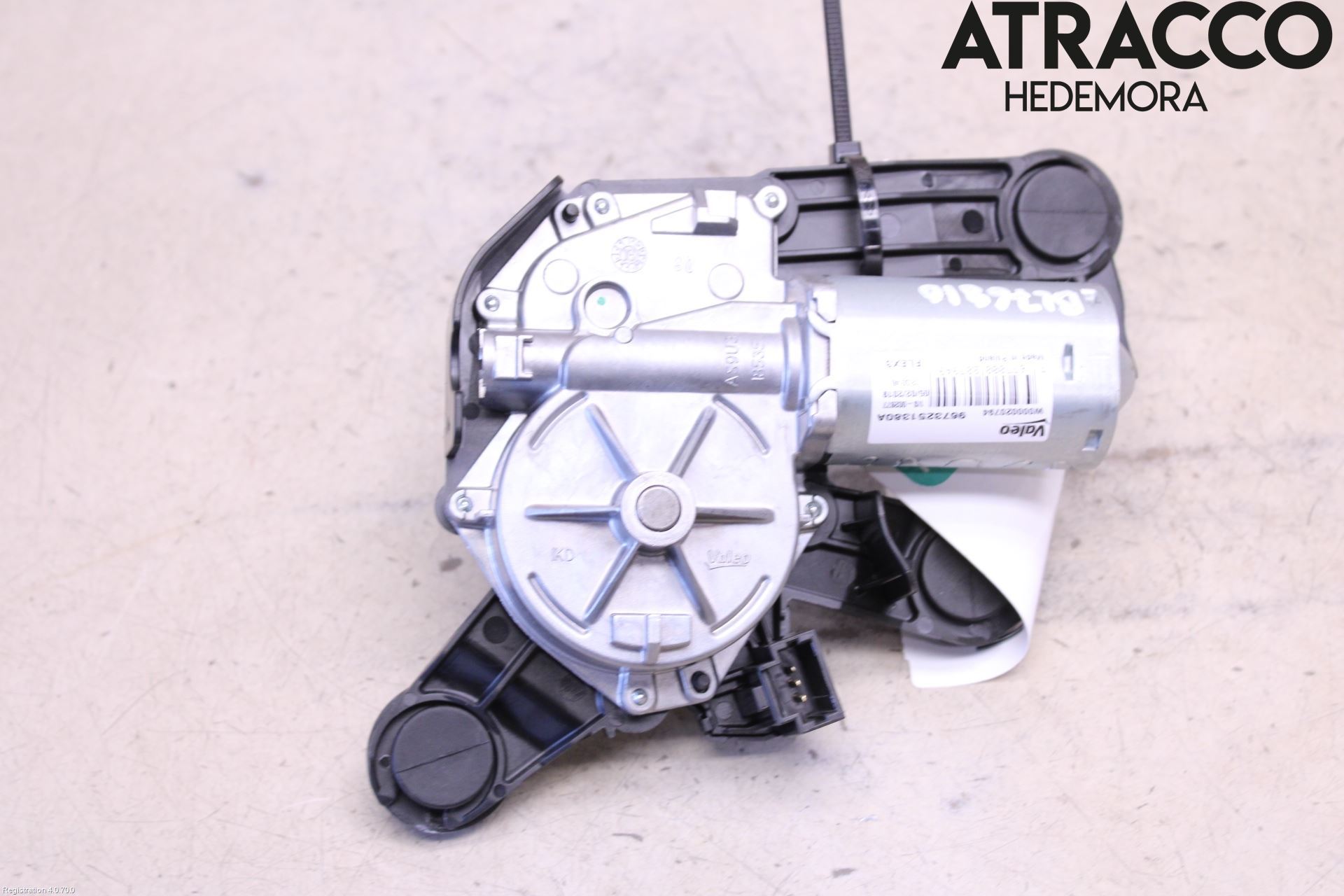 Peugeot PEUGOT 208 16-19 Torkarmotor Baklucka