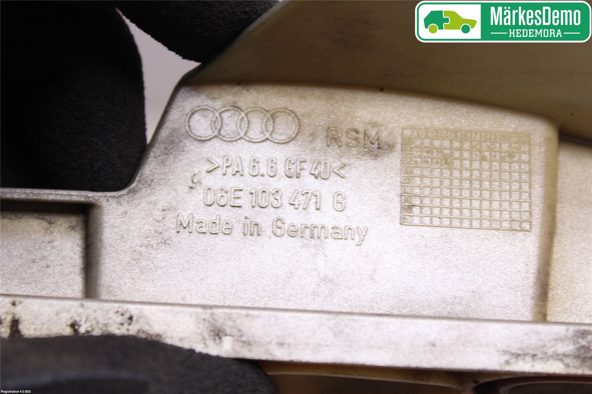 Audi A6/S6     05-11 Ventilkåpa