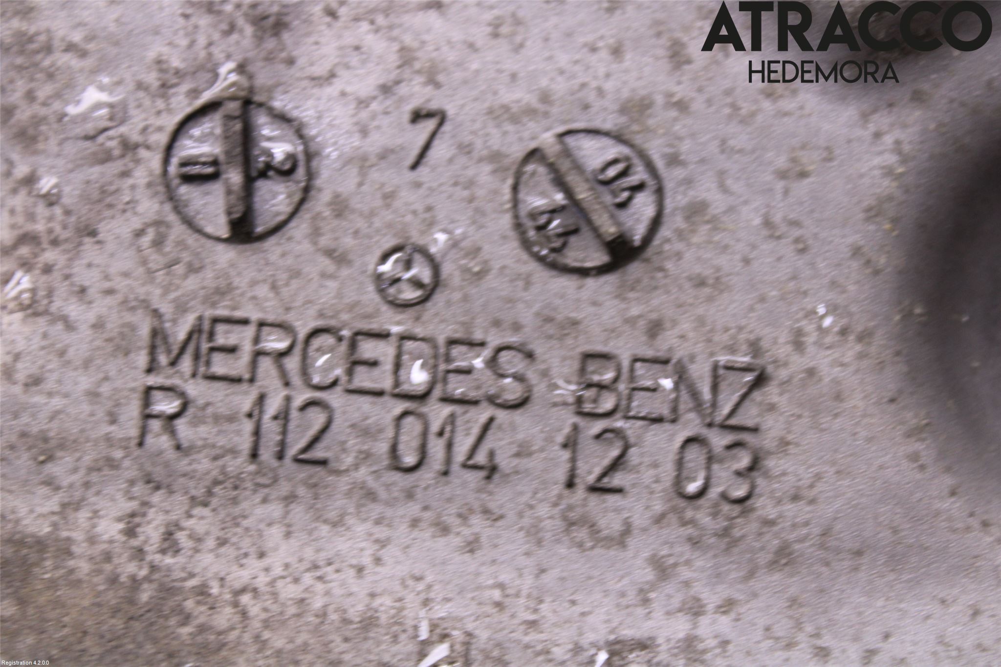 Mercedes-Benz MB CLK (C209) 02-09 Oljetråg