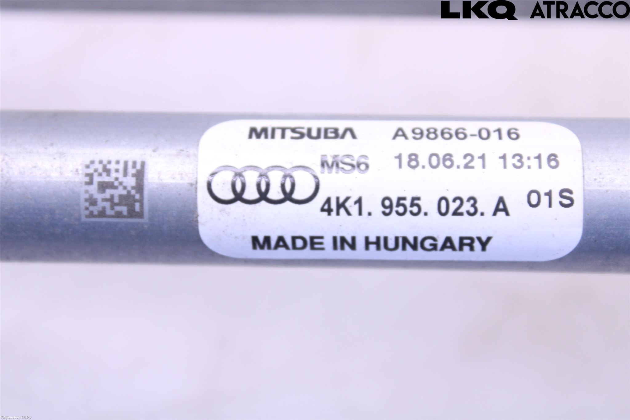 Audi A6 F2/C8 19- Torkarmotor Vindruta