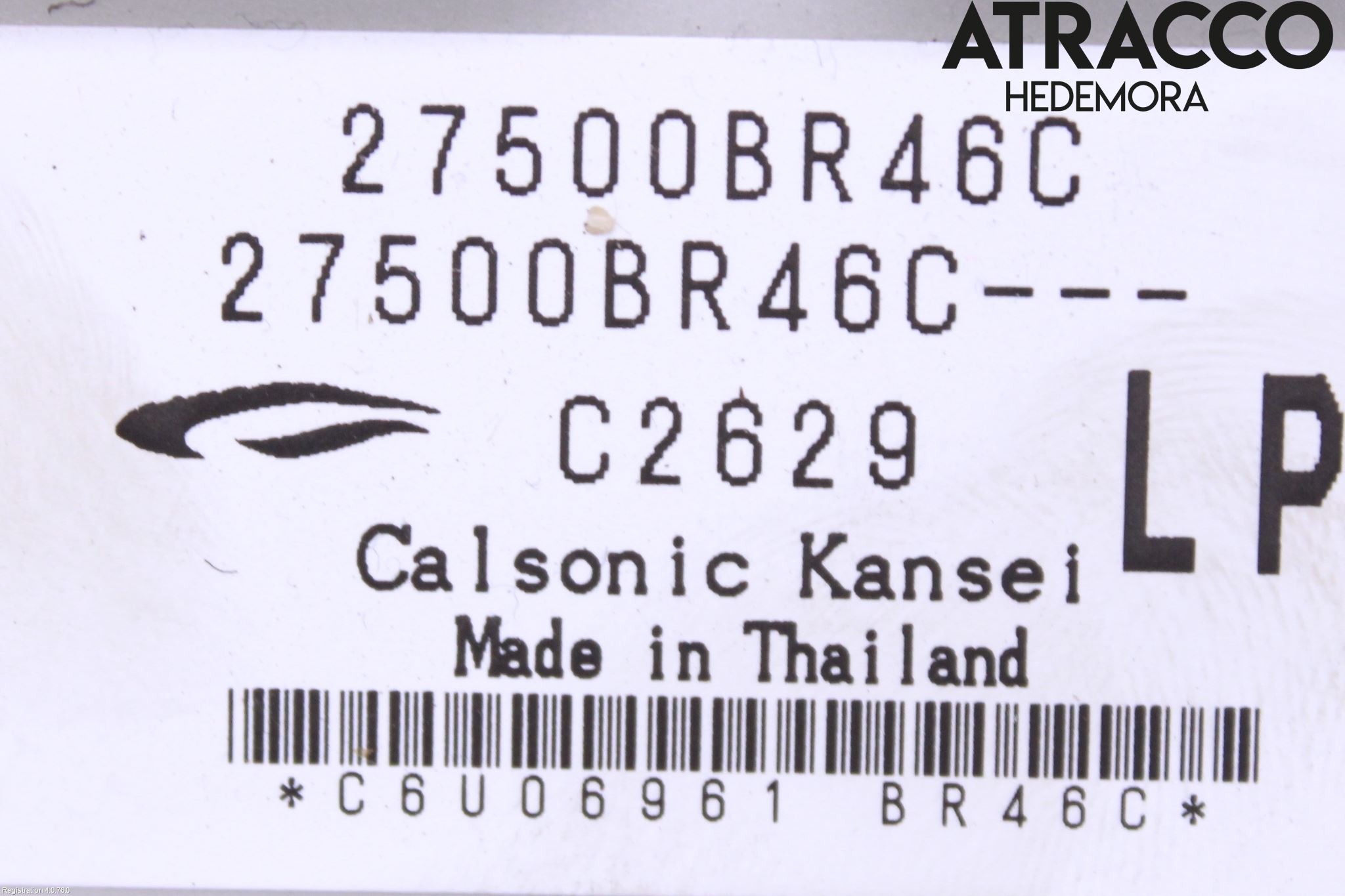 Nissan QASHQAI 10-14 Ac Styrenhet Ac Manöveren
