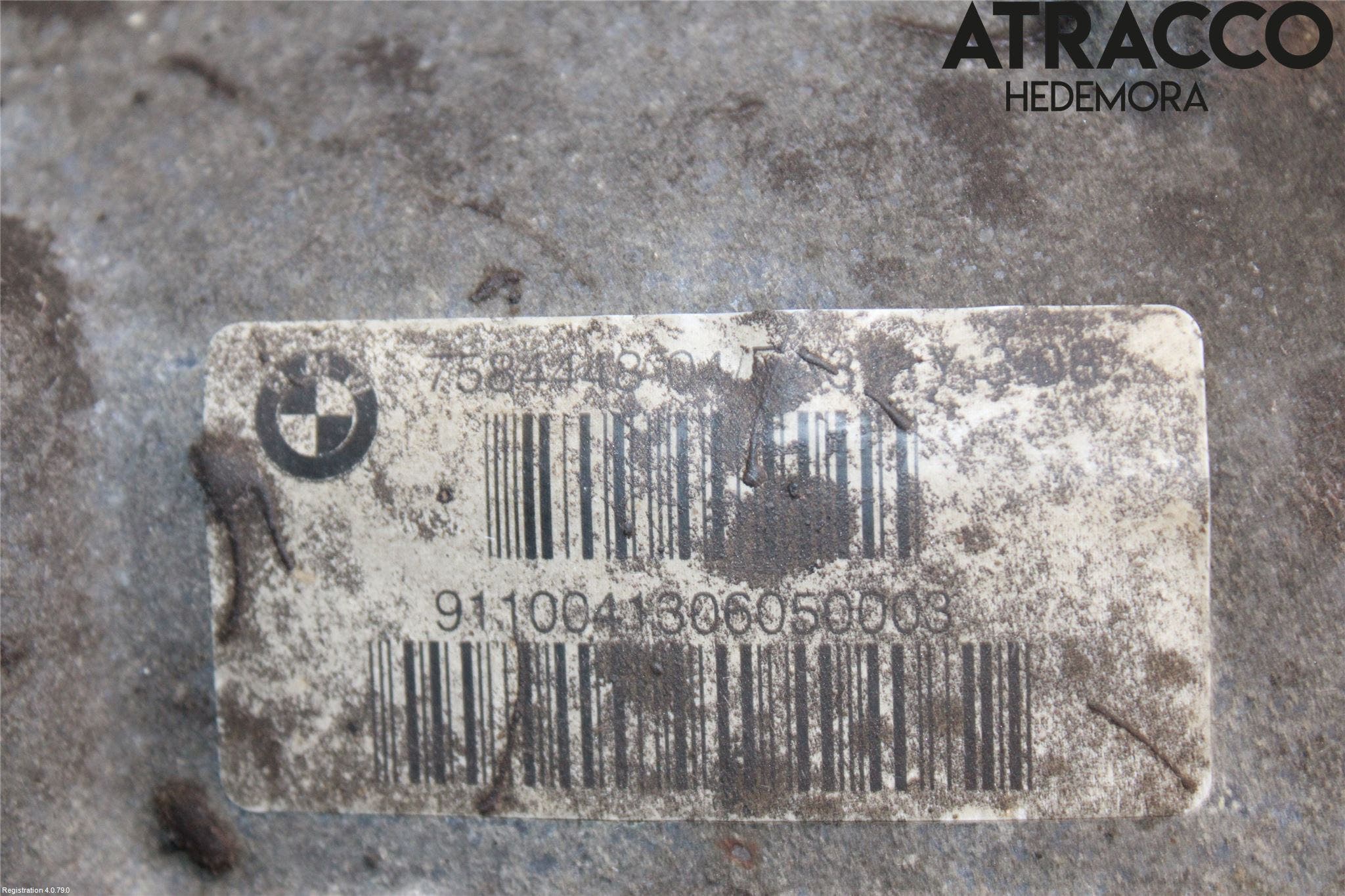 BMW 5 F10/F11/F18 09-17 Bakväxel-Diff