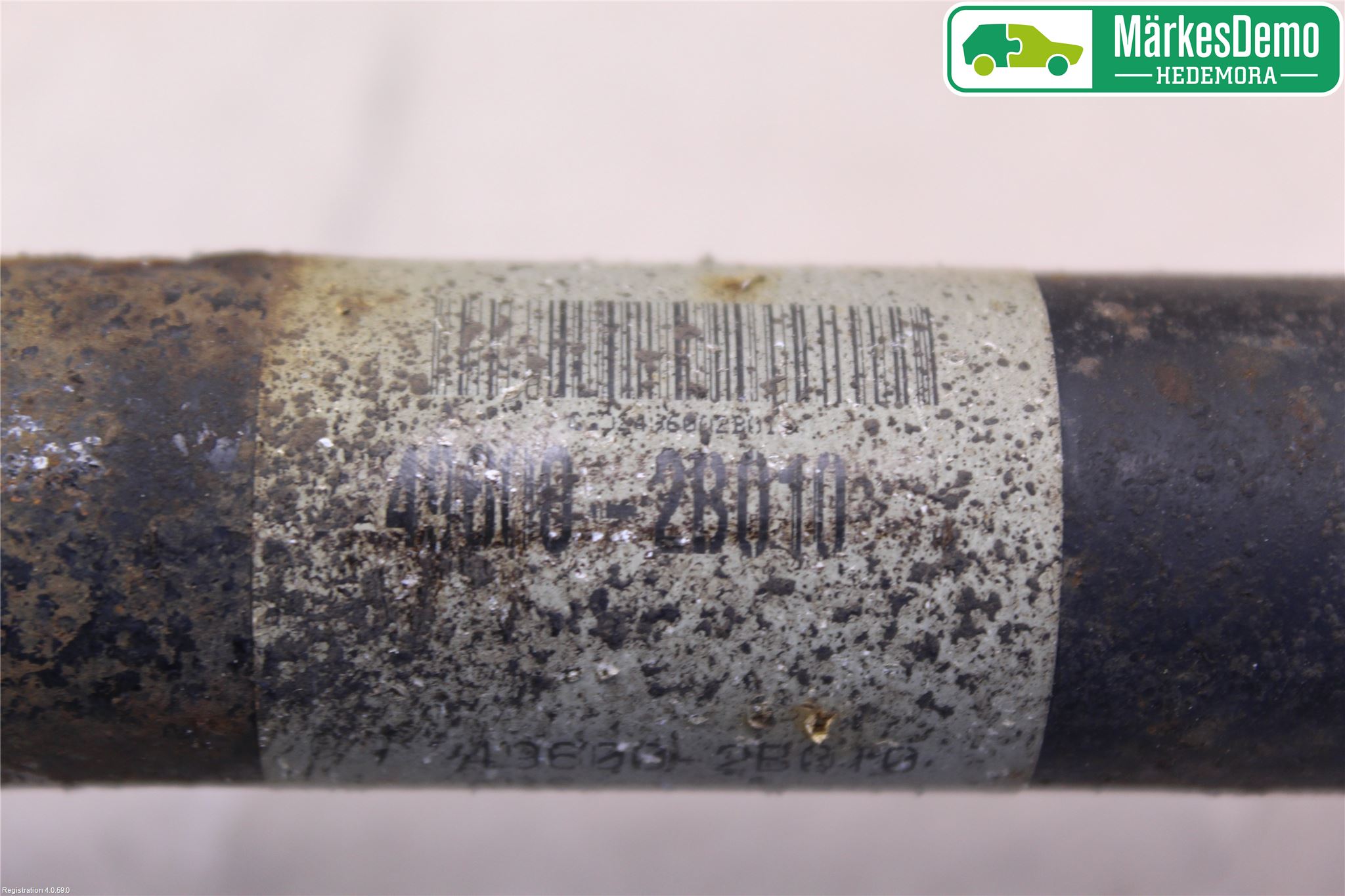 Hyundai SANTA FE  06-12 Drivaxel Bak Vänster