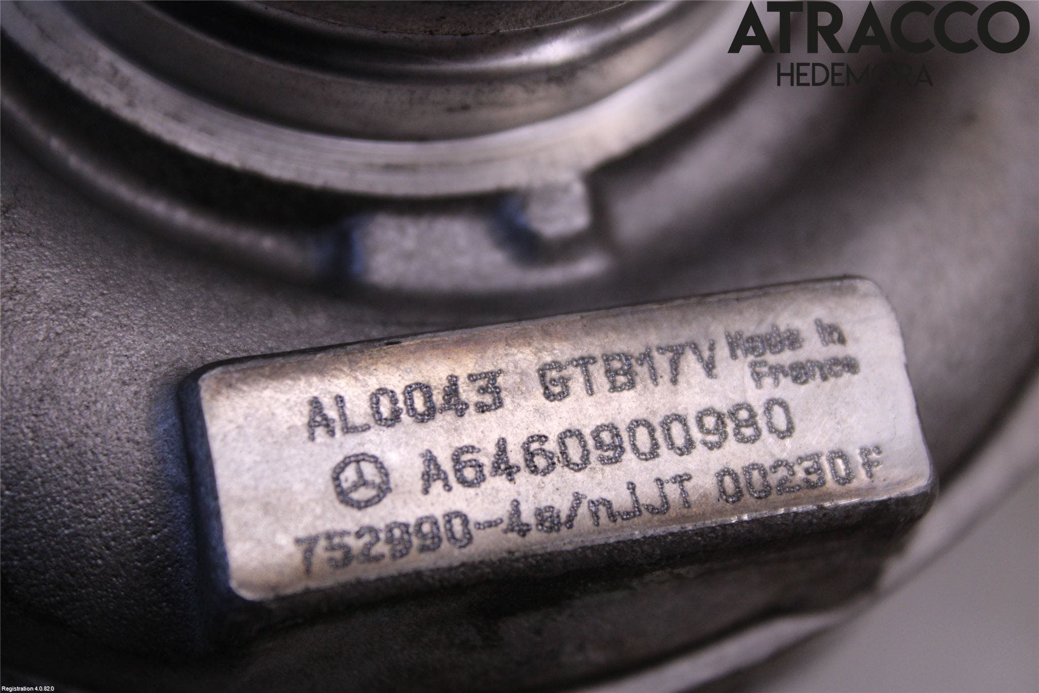 Mercedes-Benz MB E-KLASS (W211) 02-09 Turboaggregat