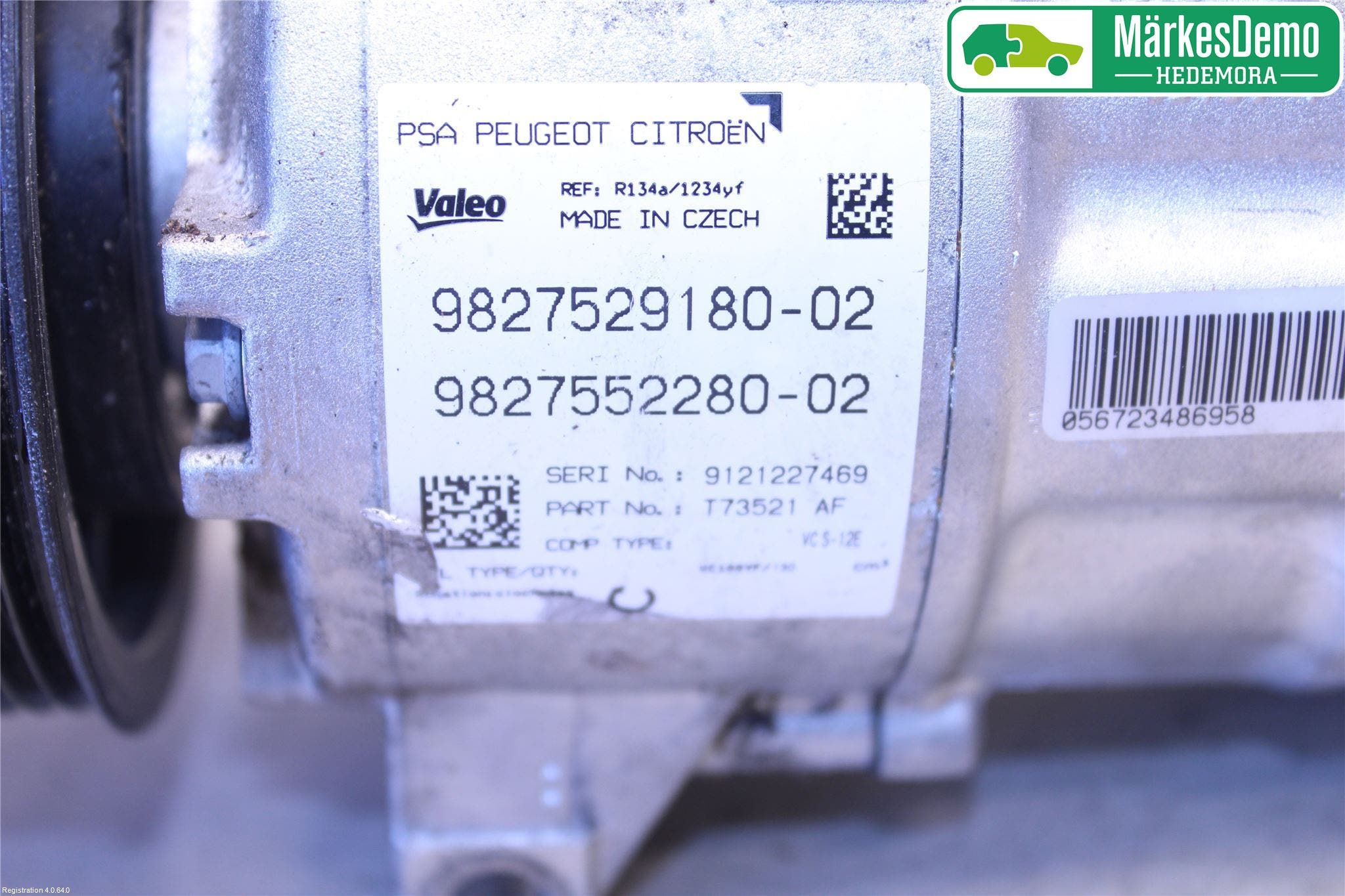 Peugeot 3008 17-24 Ac Kompressor