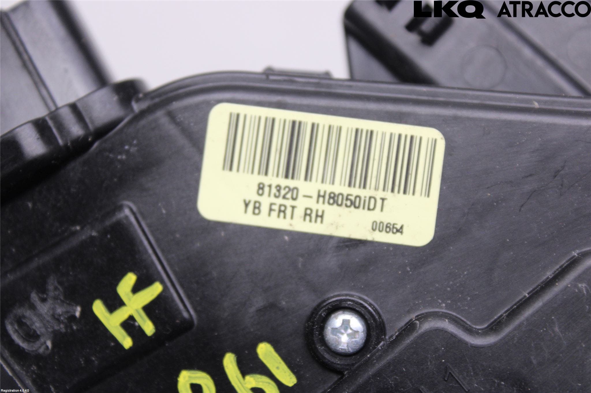 Kia RIO 17- Låskista-Dörrlås