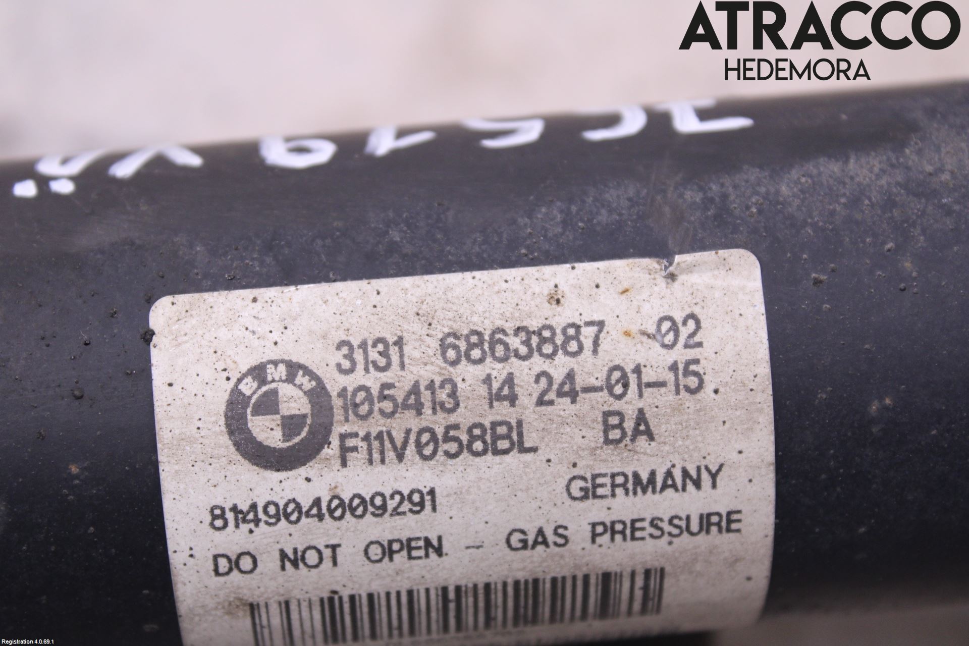BMW 5 F10/F11/F18 09-17 Fjäderben Fram Vänster