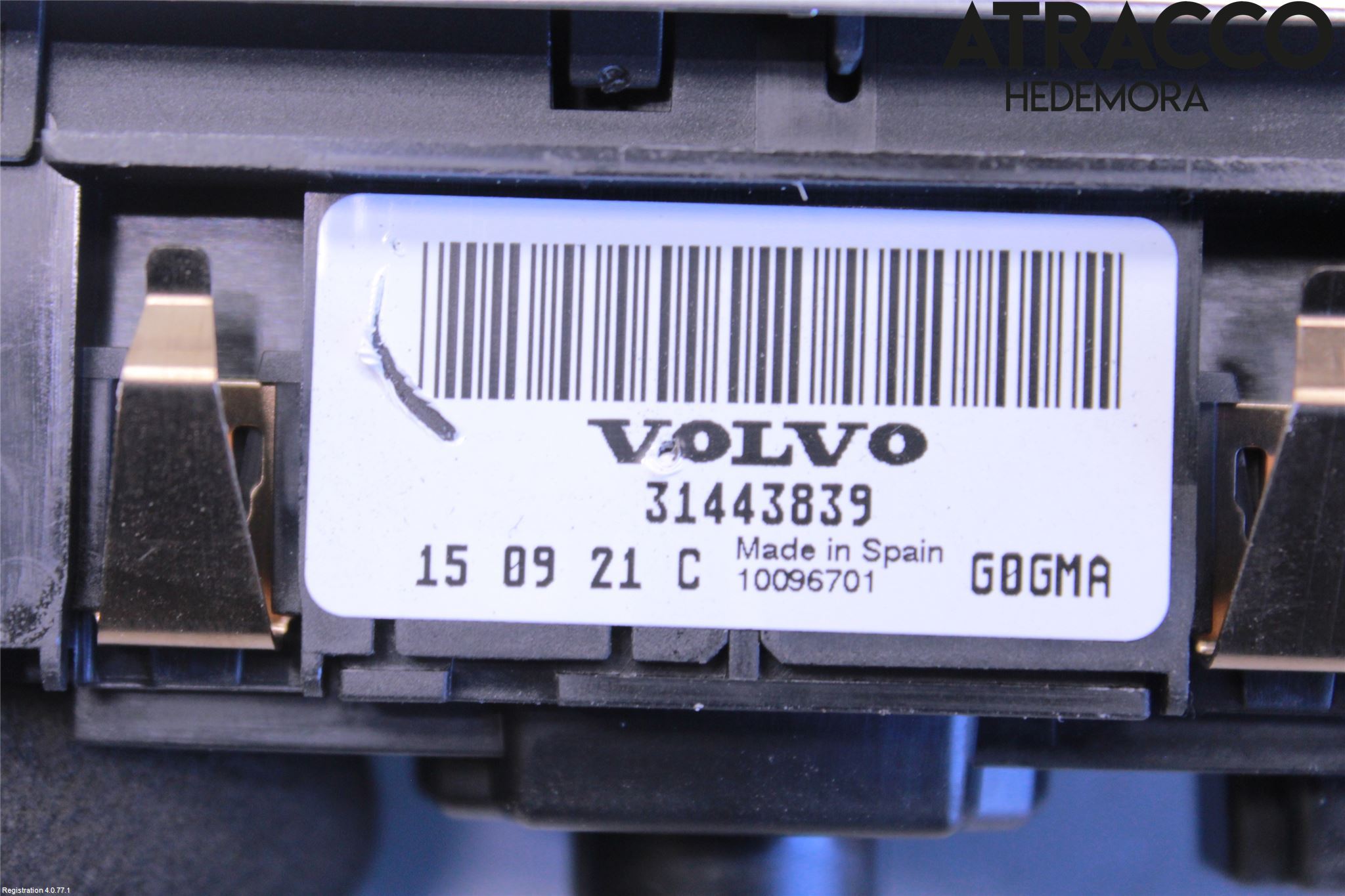 Volvo V70 14-16 Strömställare Ljus