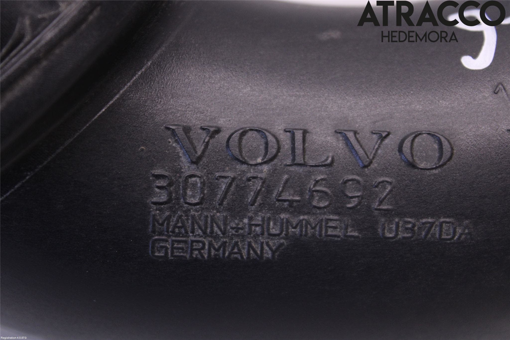 Volvo V60 11-13 Injgummibälg-Slang