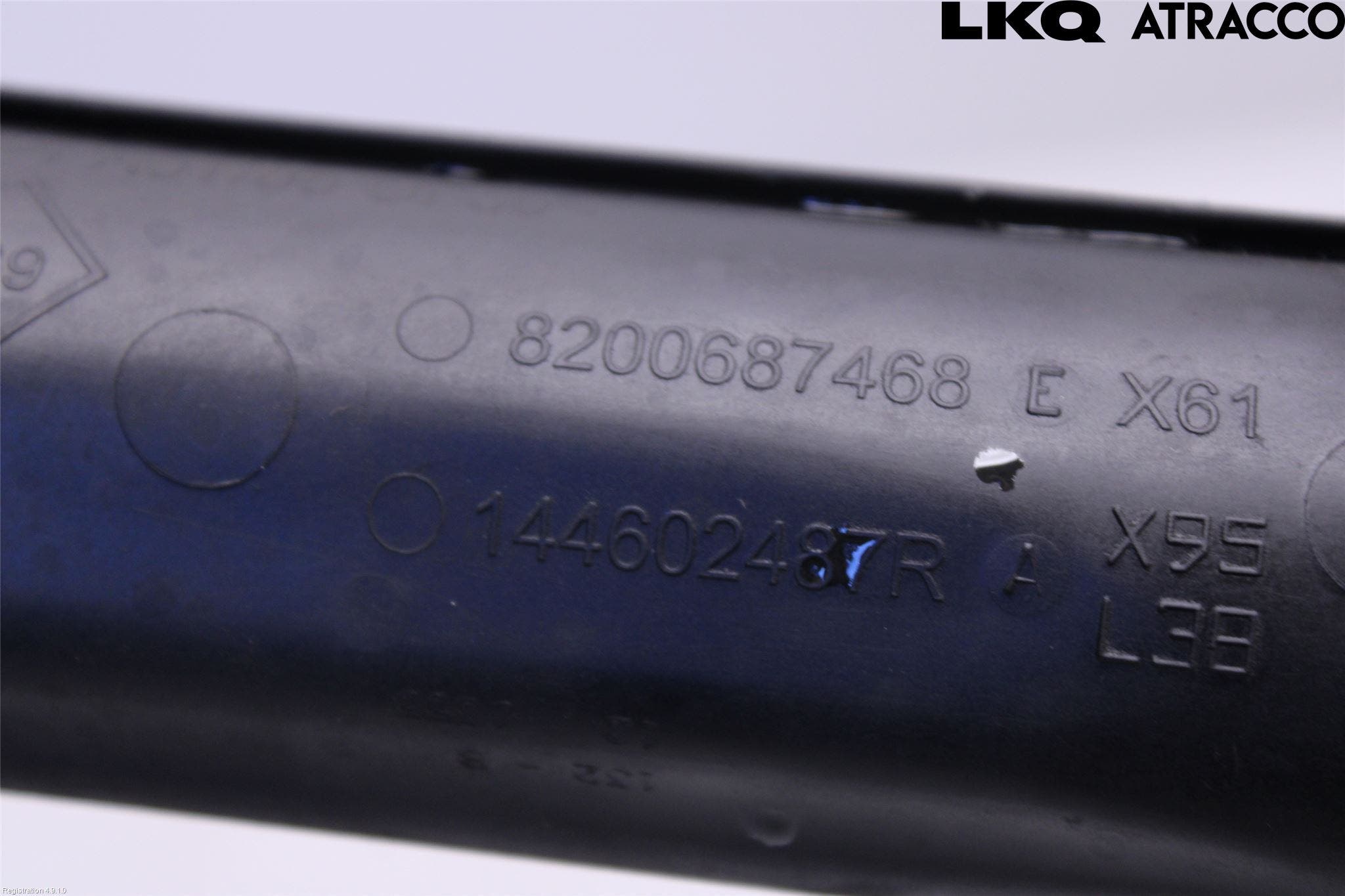 Renault KANGOO II 08-14 Laddluft-Intercoolerrör