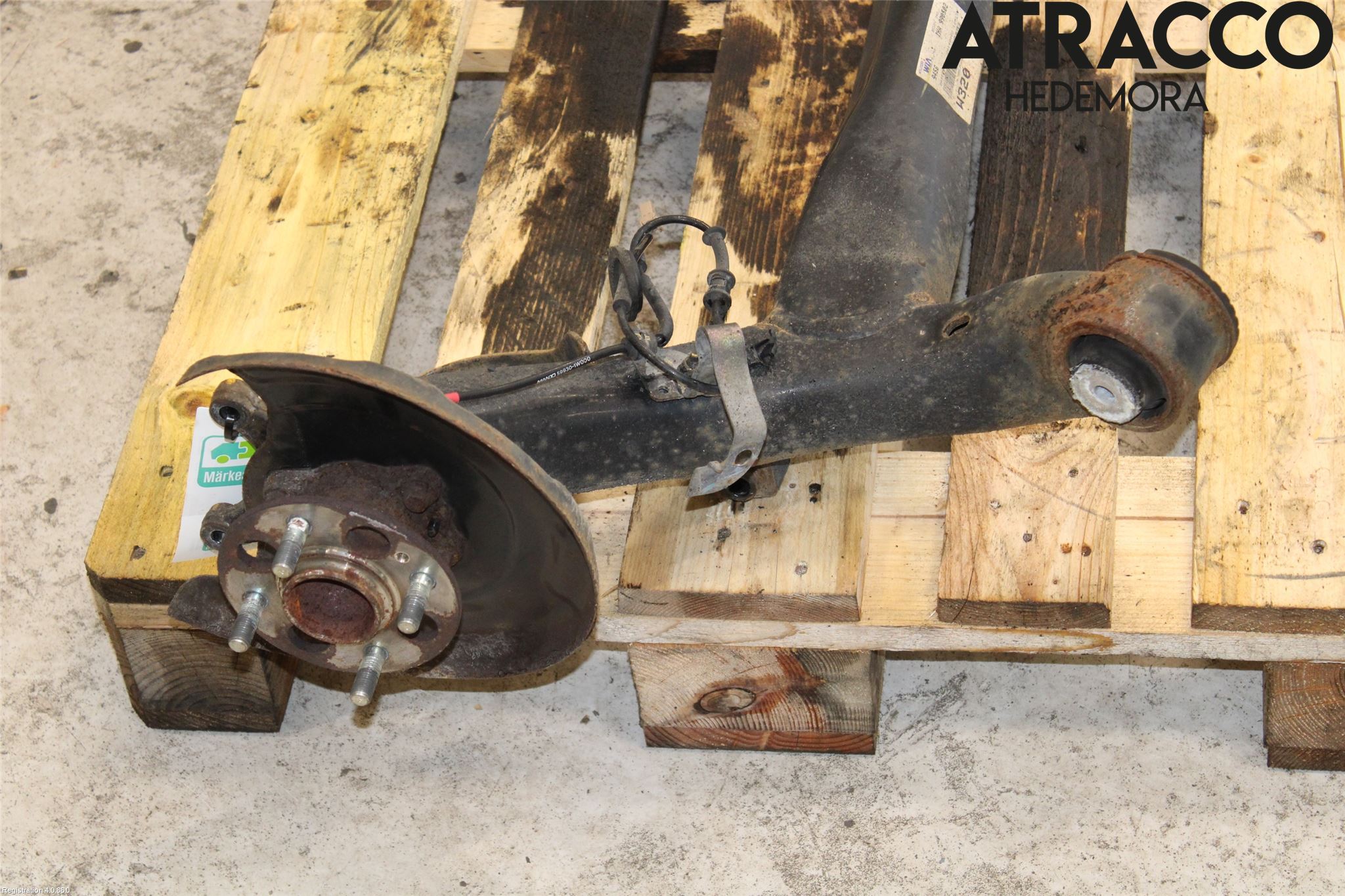 Kia RIO 12-16 Bakaxelbalk