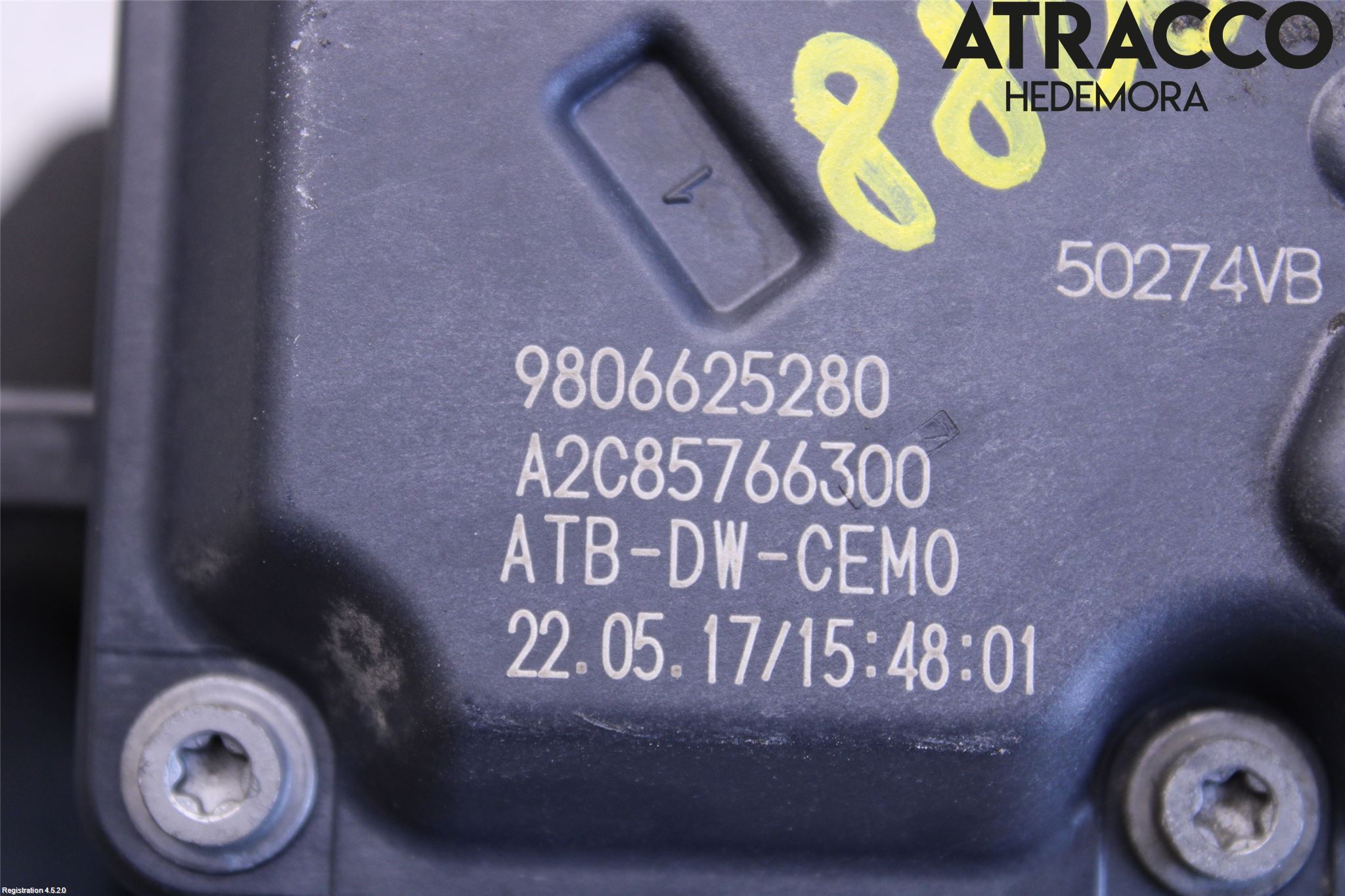 Citroen JUMPY/E-JUMPY 16- Injspjällhus