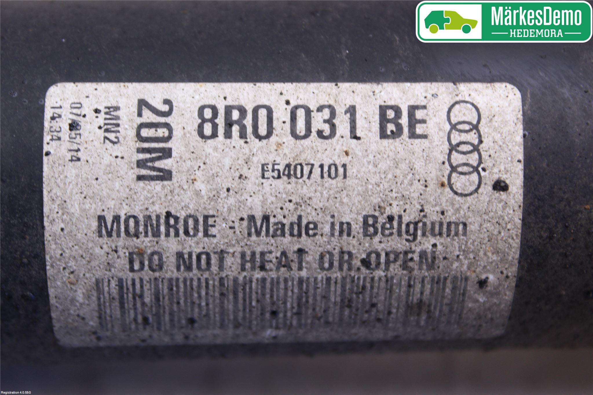 Audi Q5 09-16 Fjäderben Fram Höger