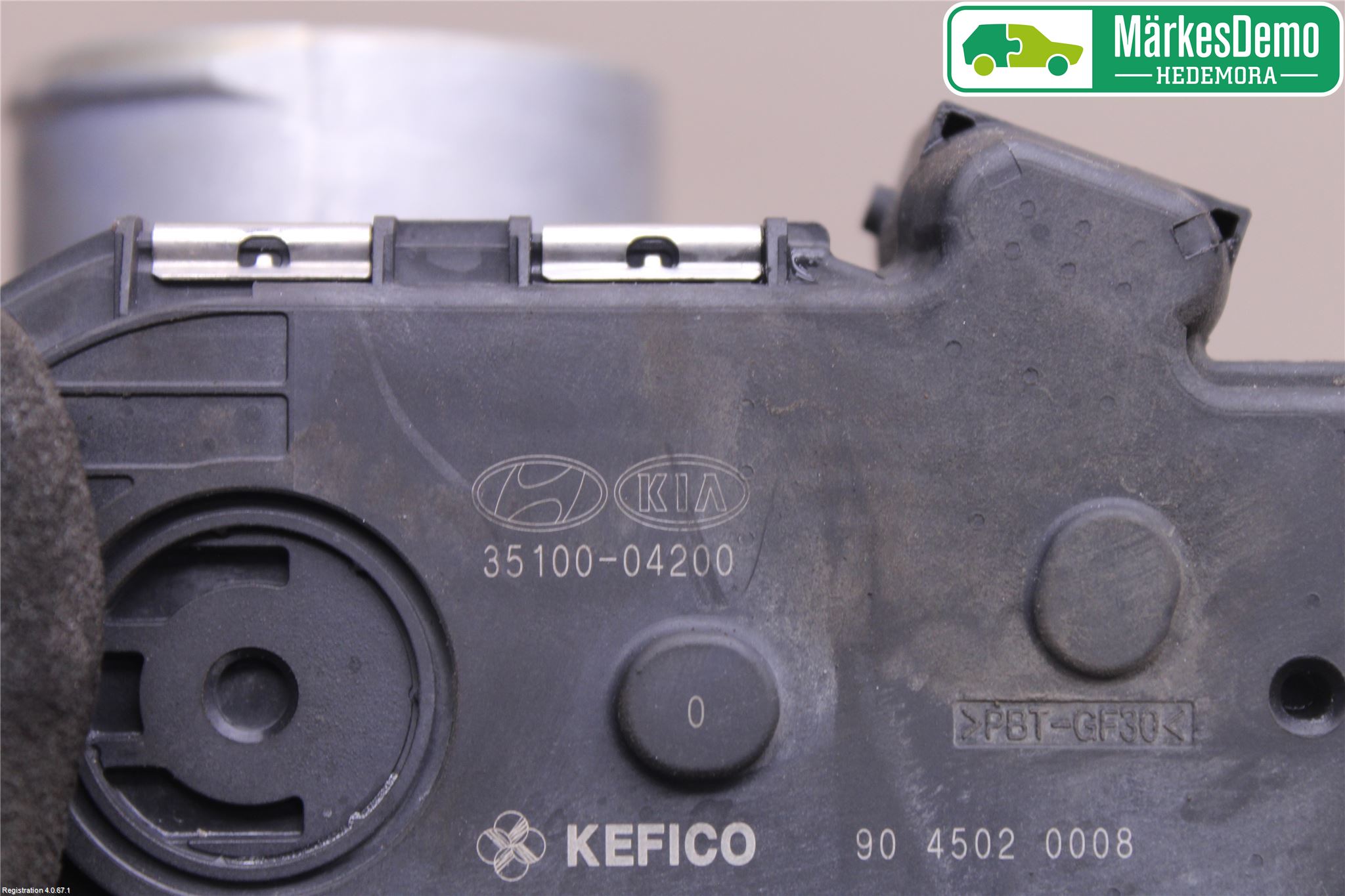 Kia PICANTO 12-17 Injspjällhus