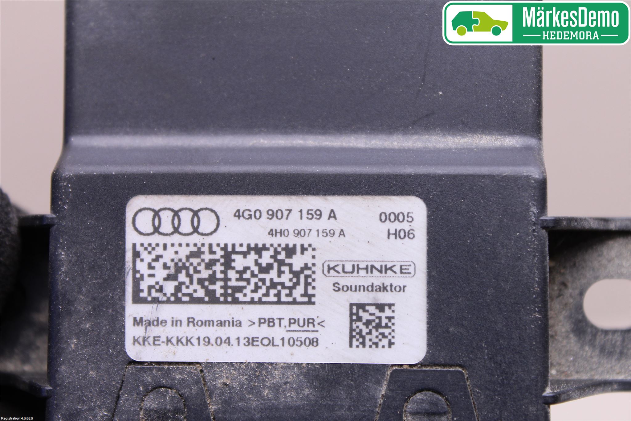 Audi A7/S7 4G 11-17 Styrenhet Övrigt