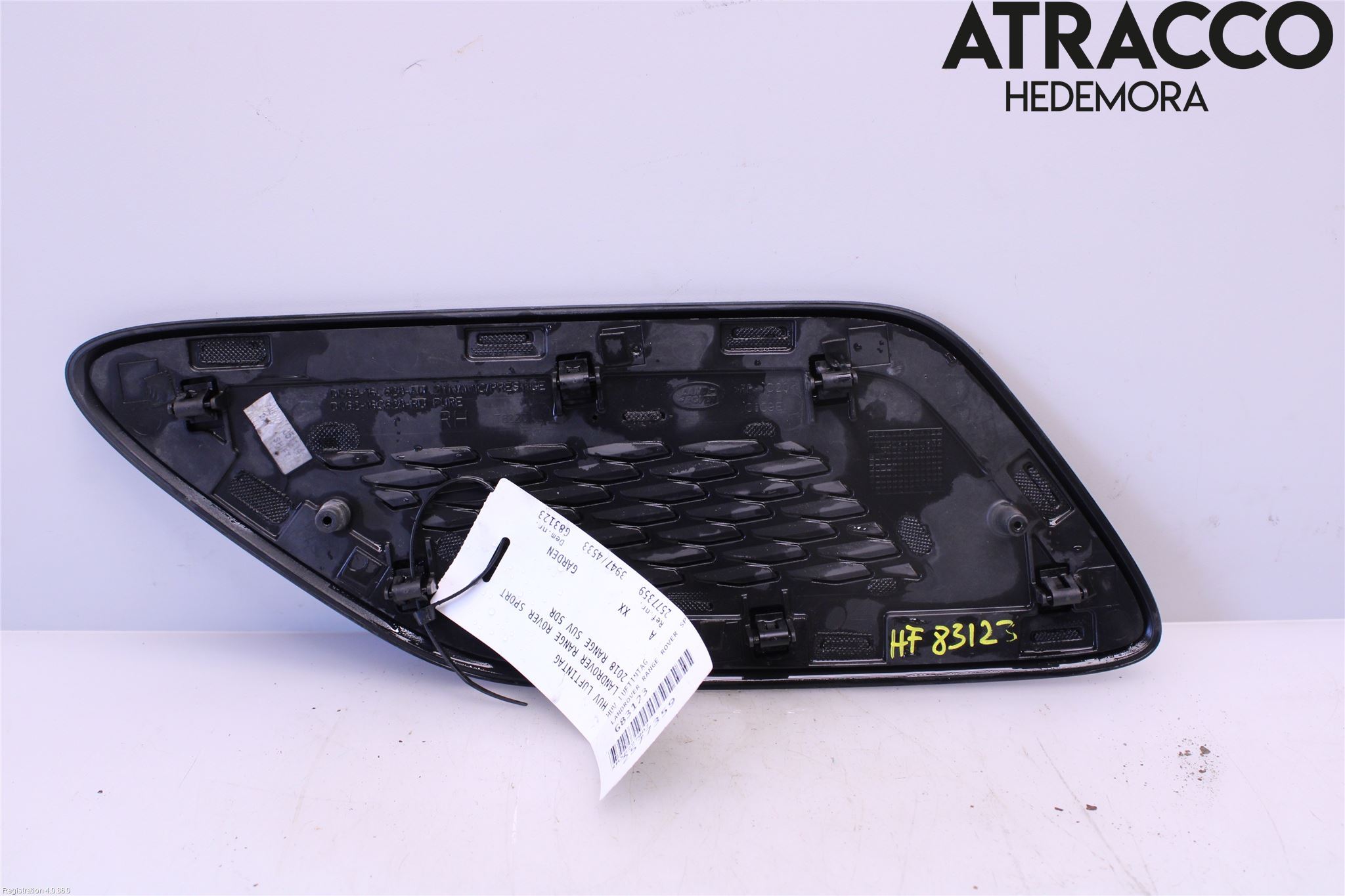 Landrover RANGE ROVER SPORT (L494) 14-22 Huv Luftintag