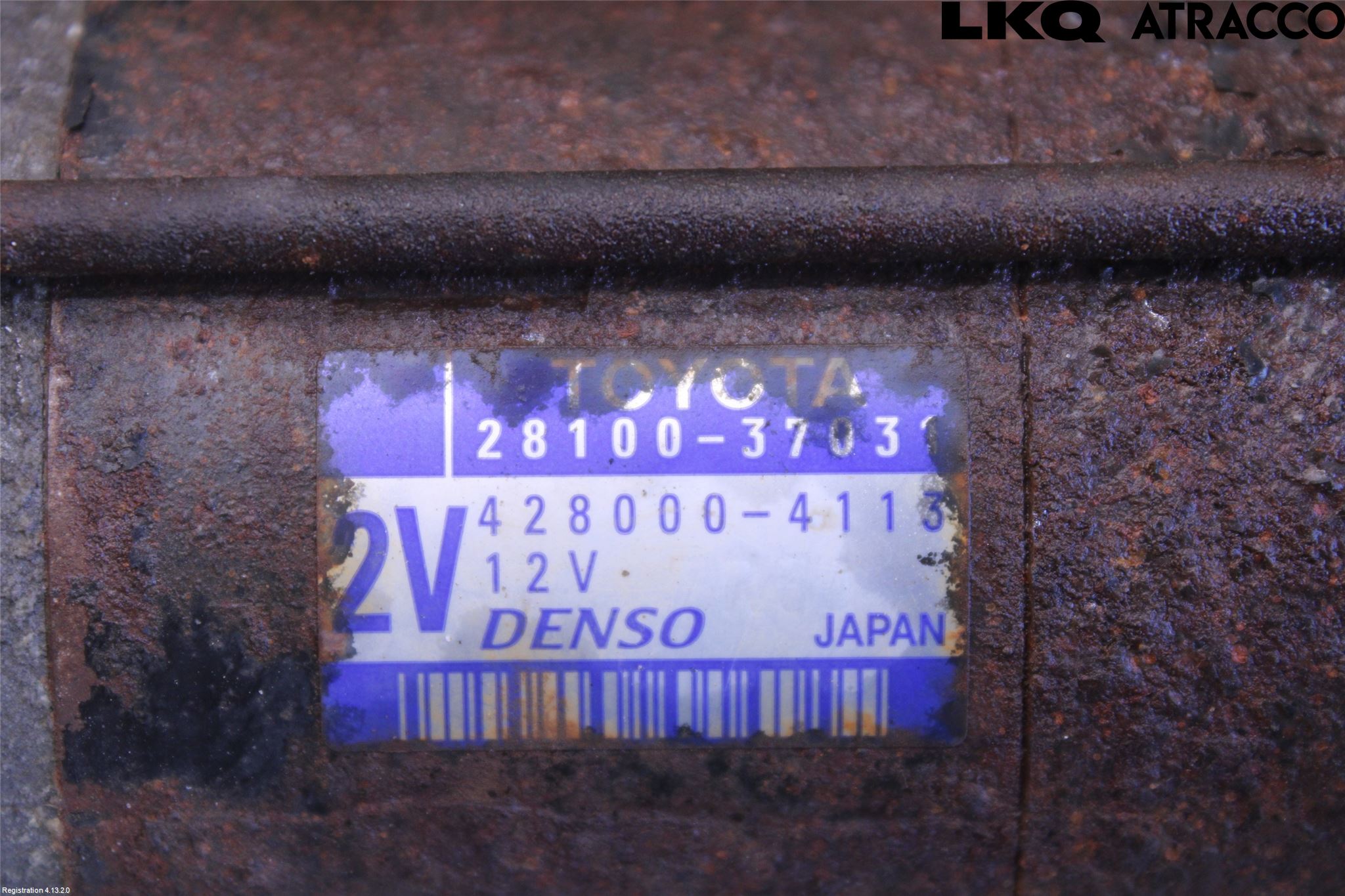 Toyota RAV4 13-18 Startmotor