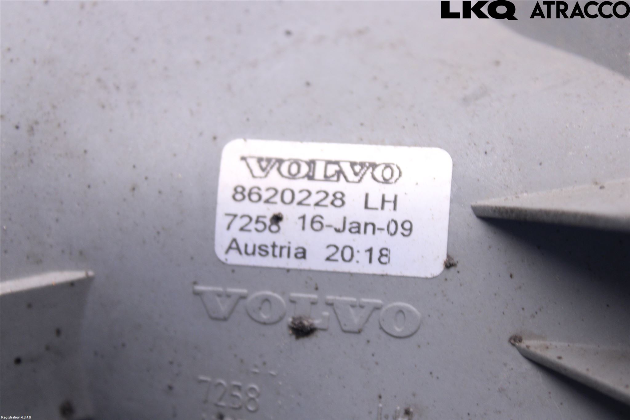 Volvo V70 00-04 Dimljus-Varselljus Fram