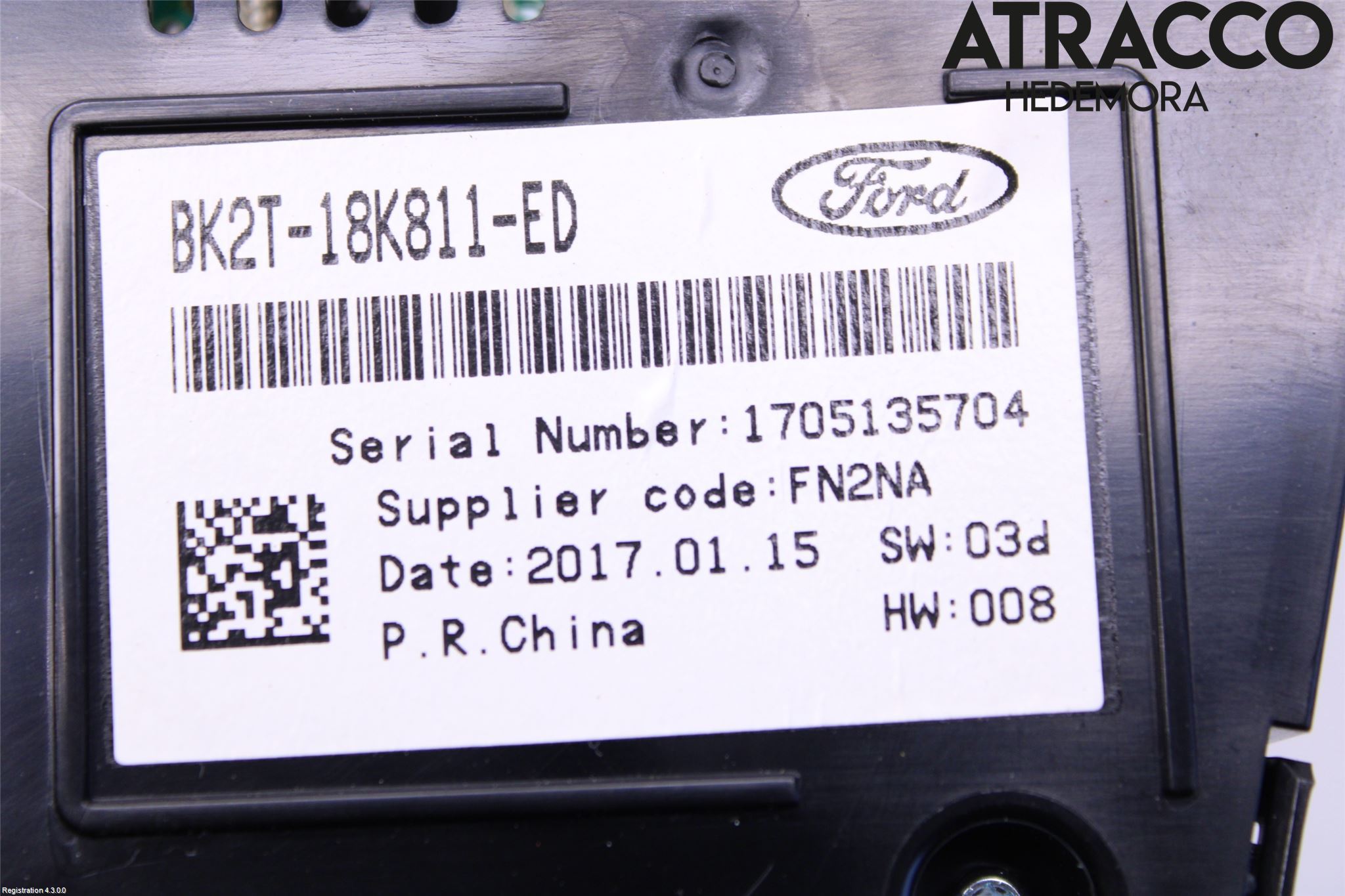 Ford TRANSIT/TOURNEO CONNECT 13-22 Cd Radio - Multimediapanel