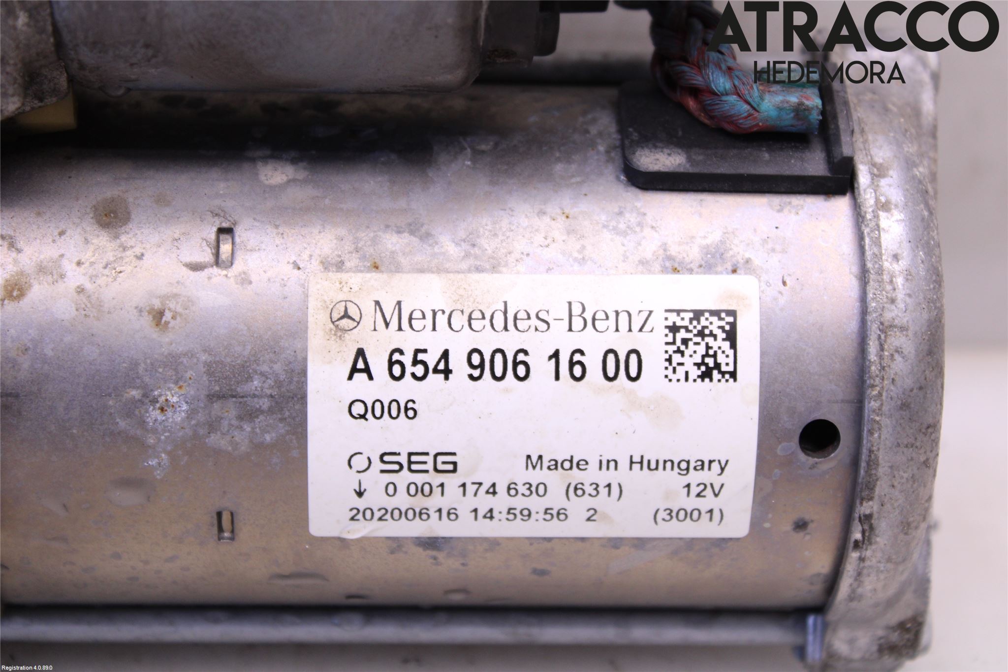 Mercedes-Benz MB VITO/V-KLASS (W640,W447,W448) 14- Startmotor Diesel
