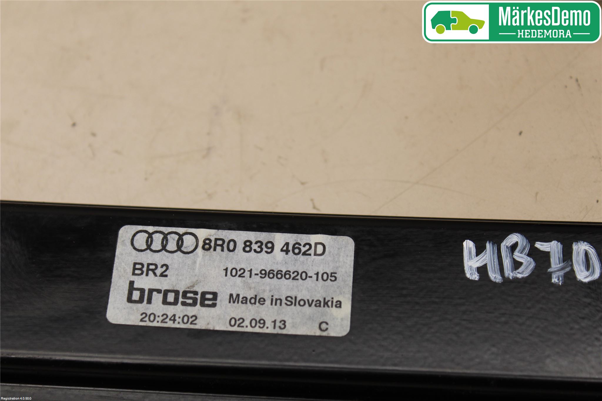 Audi Q5 09-16 Fönsterhiss El Kompl