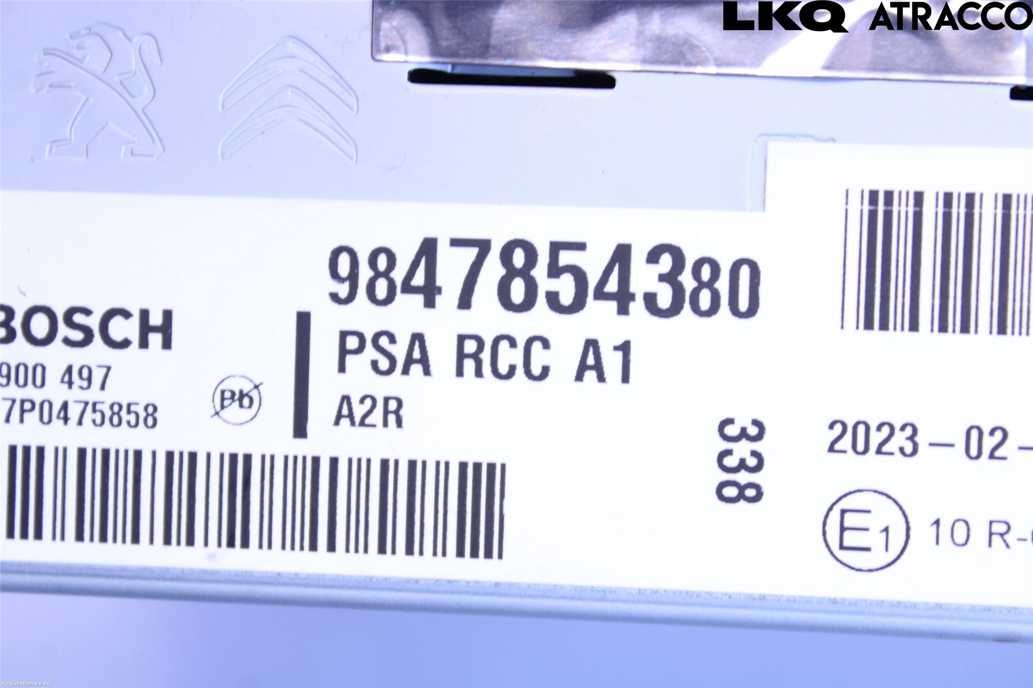 Opel COMBO E 19- Cd Radio - Multimediapanel