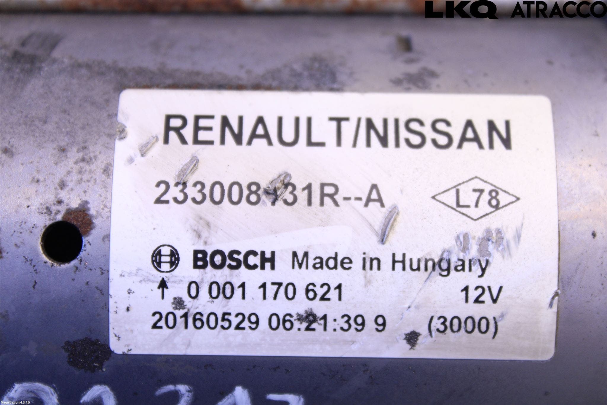 Nissan X-TRAIL 14-21 Startmotor Diesel