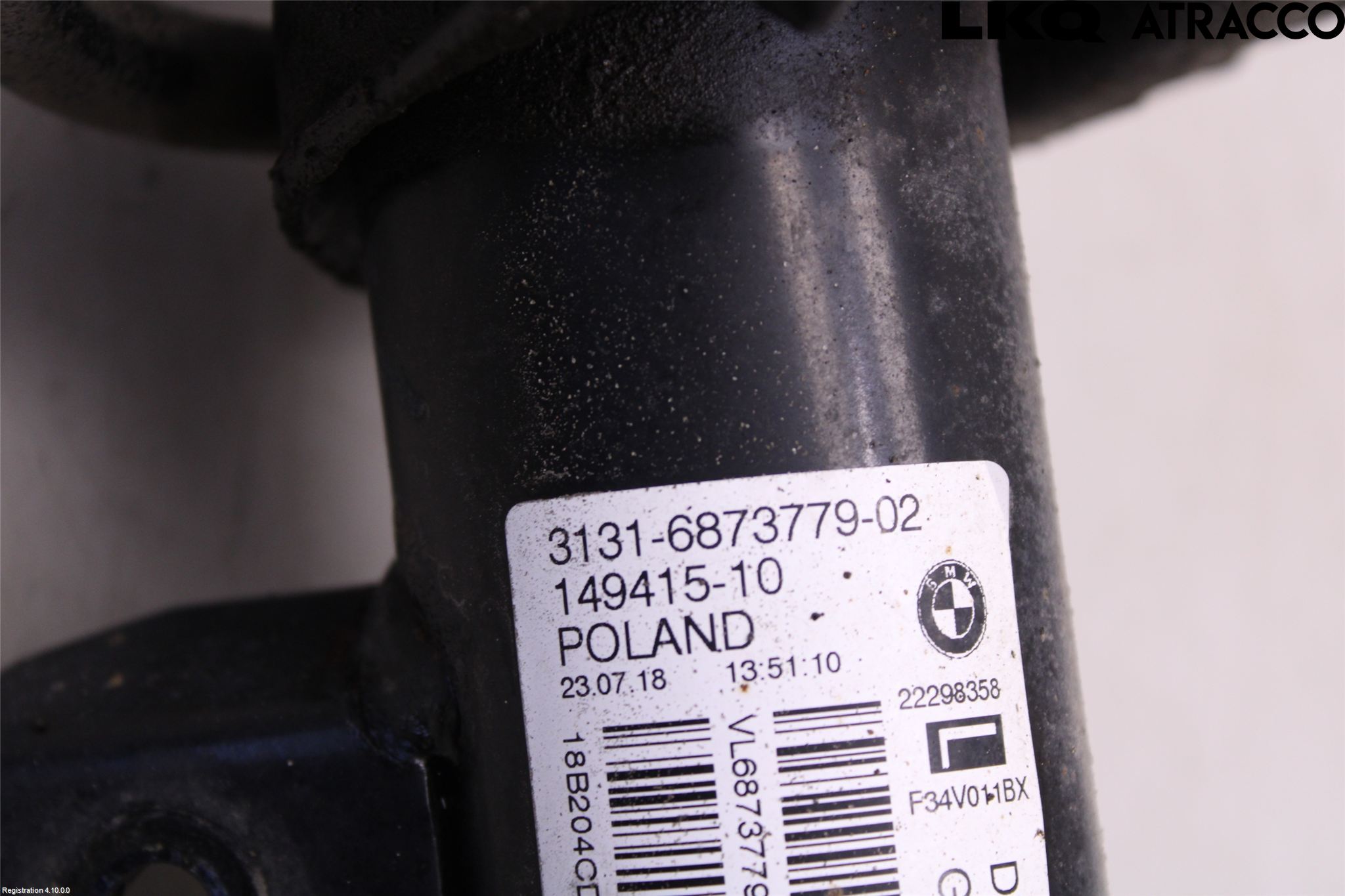 BMW 3 GT F34 13-19 Fjäderben Fram Vänster