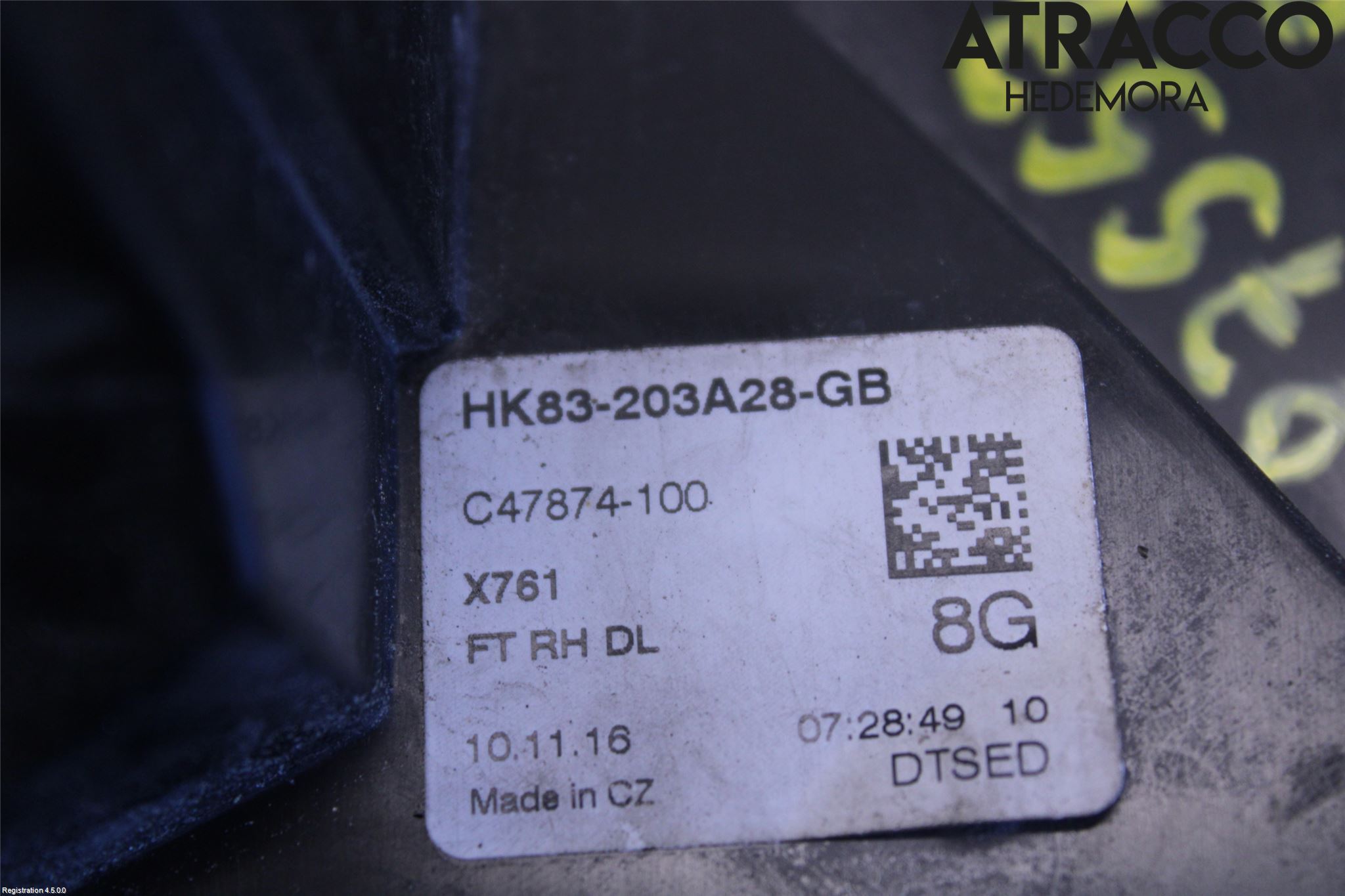 Jaguar F-PACE Låskista-Dörrlås