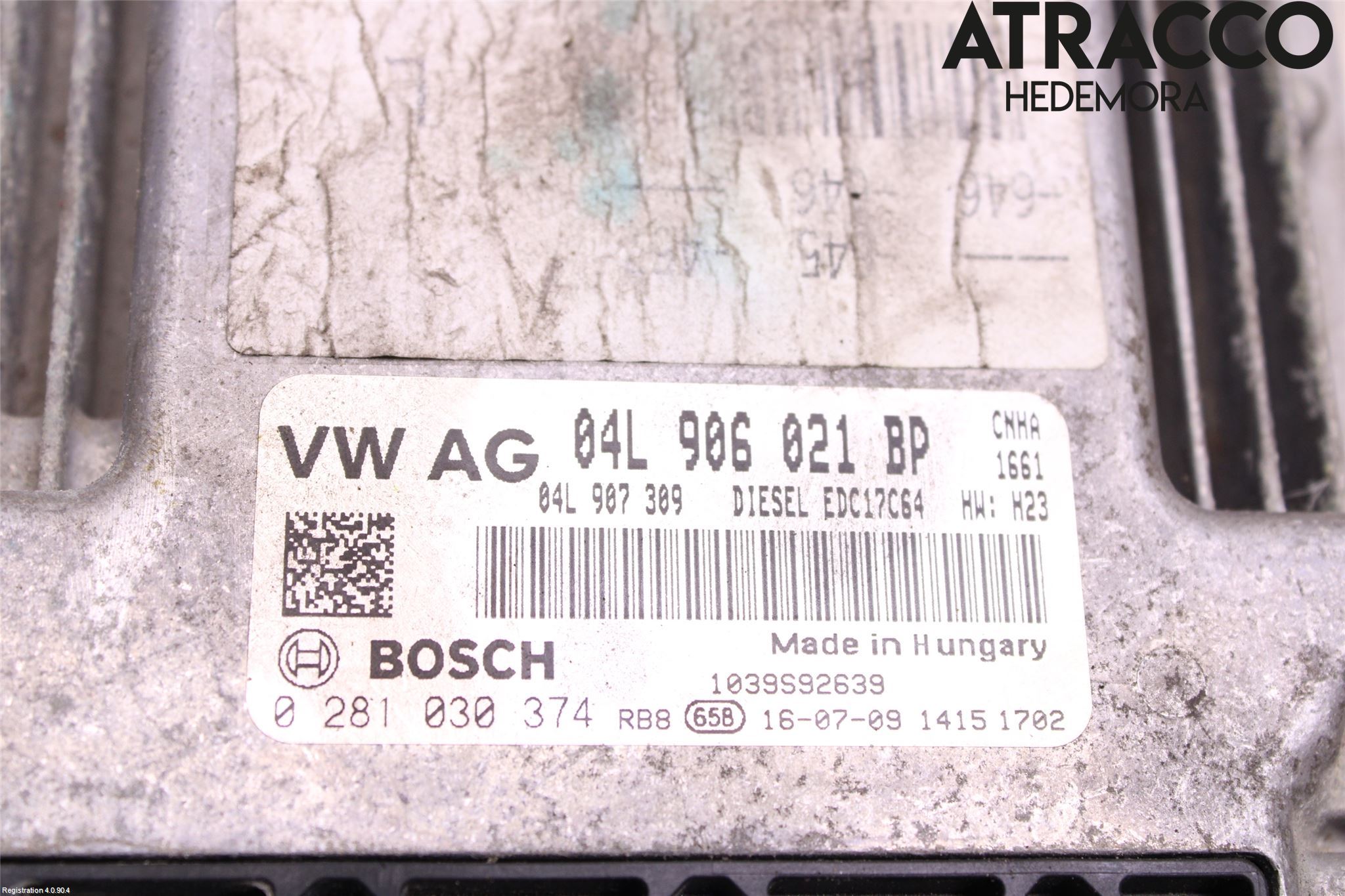 Audi A6/S6 4G 11-18 Styrenhet Inspump Diesel