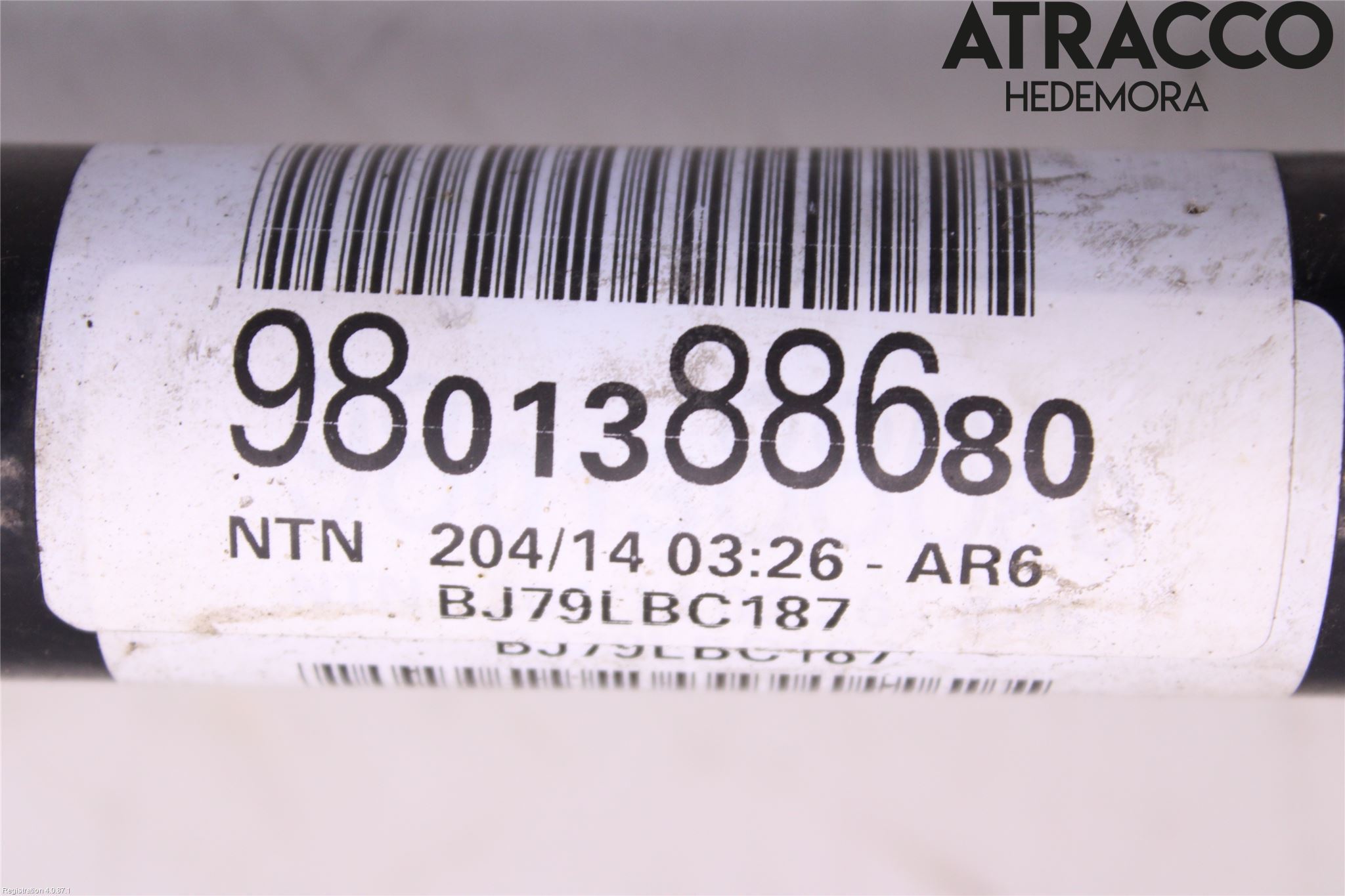 Citroen C3 10-17 Drivaxel Fram Höger