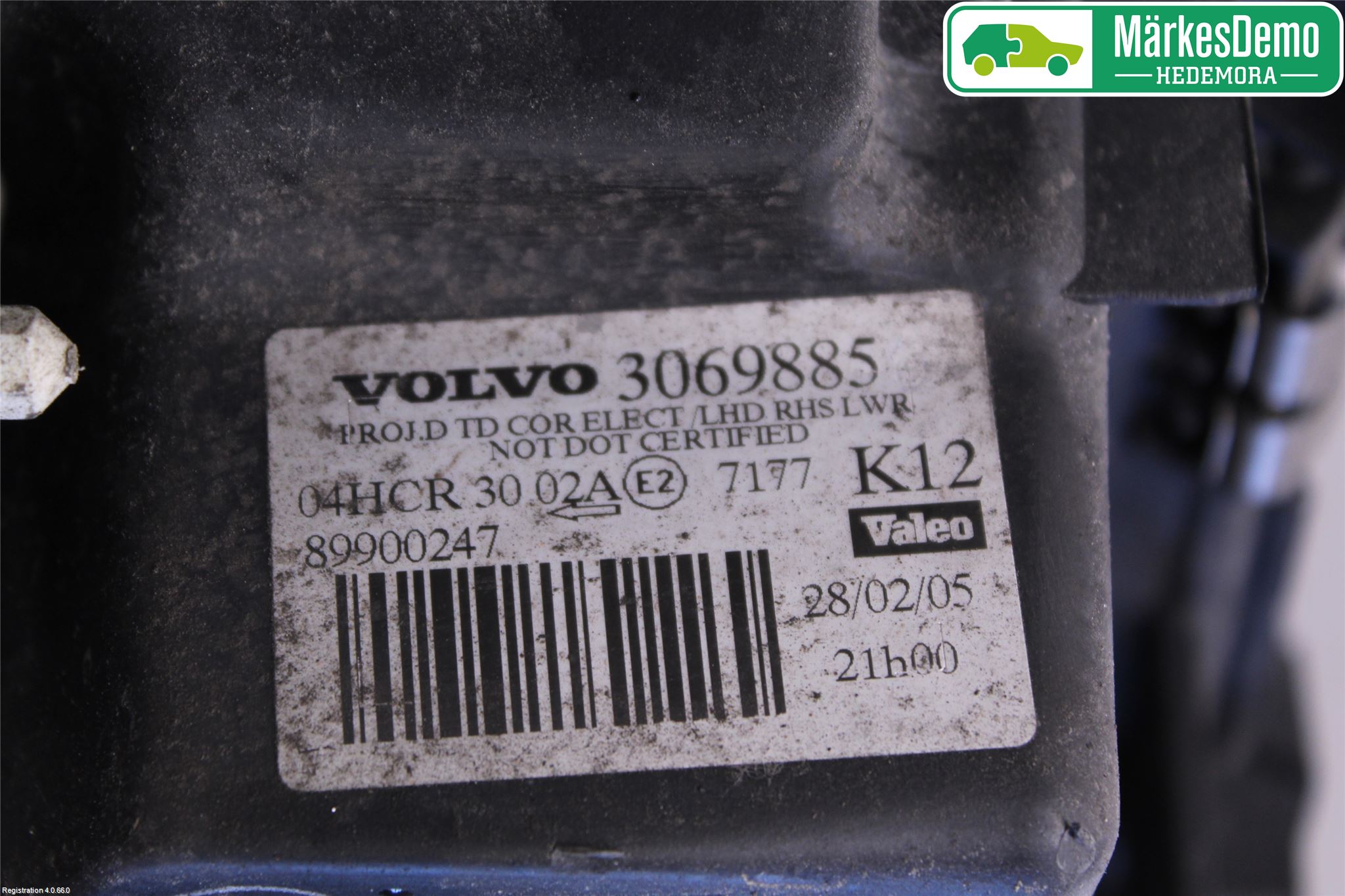 Volvo S80 04-06 Strålkastare Höger
