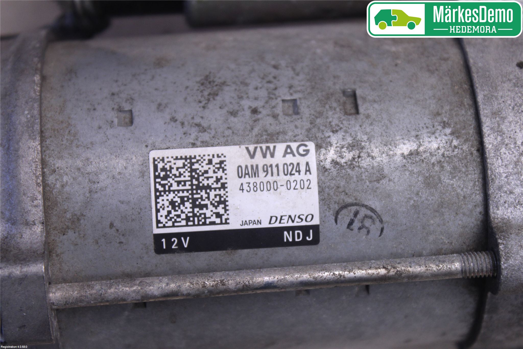 Volkswagen VW POLO 10-17 Startmotor