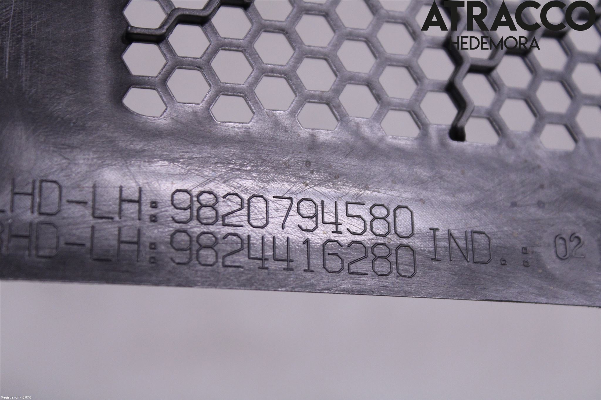 Peugeot 2008/E-2008 20- Torpedplåt-Torpedplast