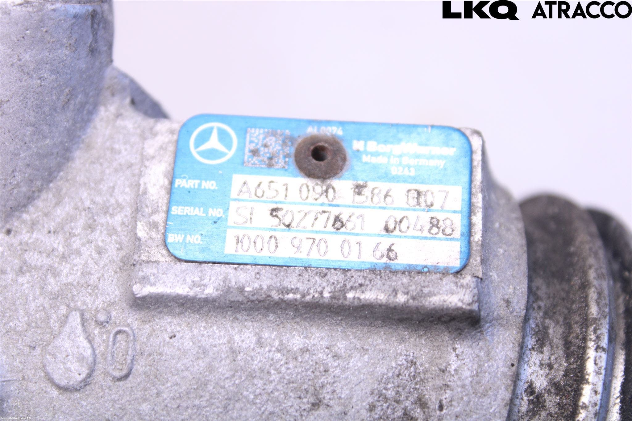 Mercedes-Benz MB C-KLASS (W205) 14-21 Turboaggregat