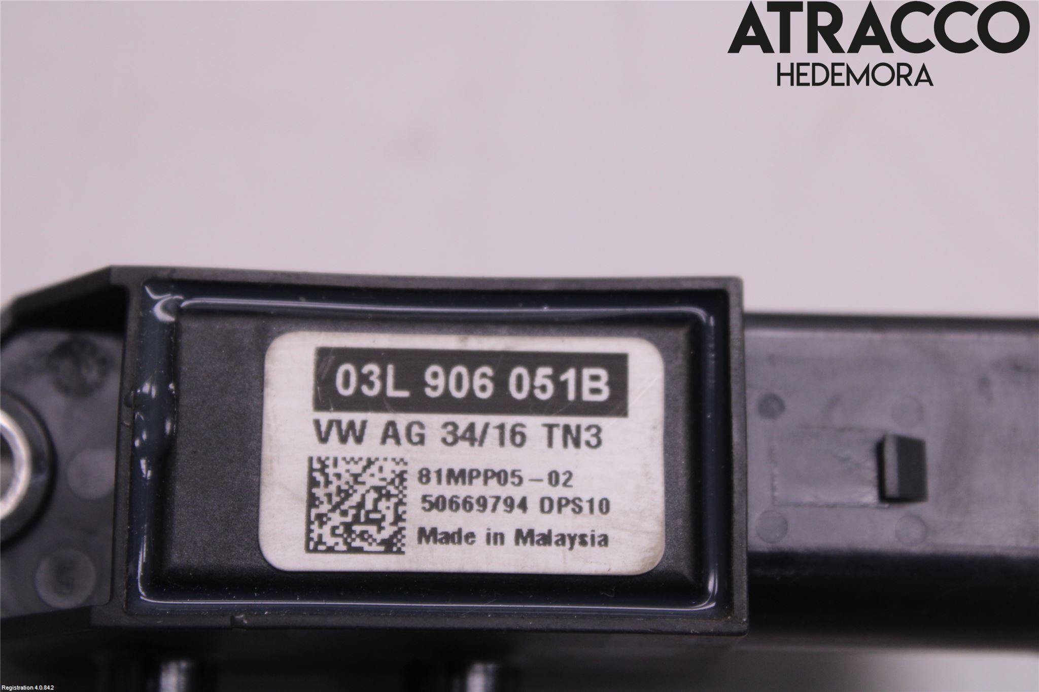 Audi Q3 8U 12-18 Givare Temp-Tryck Avgas