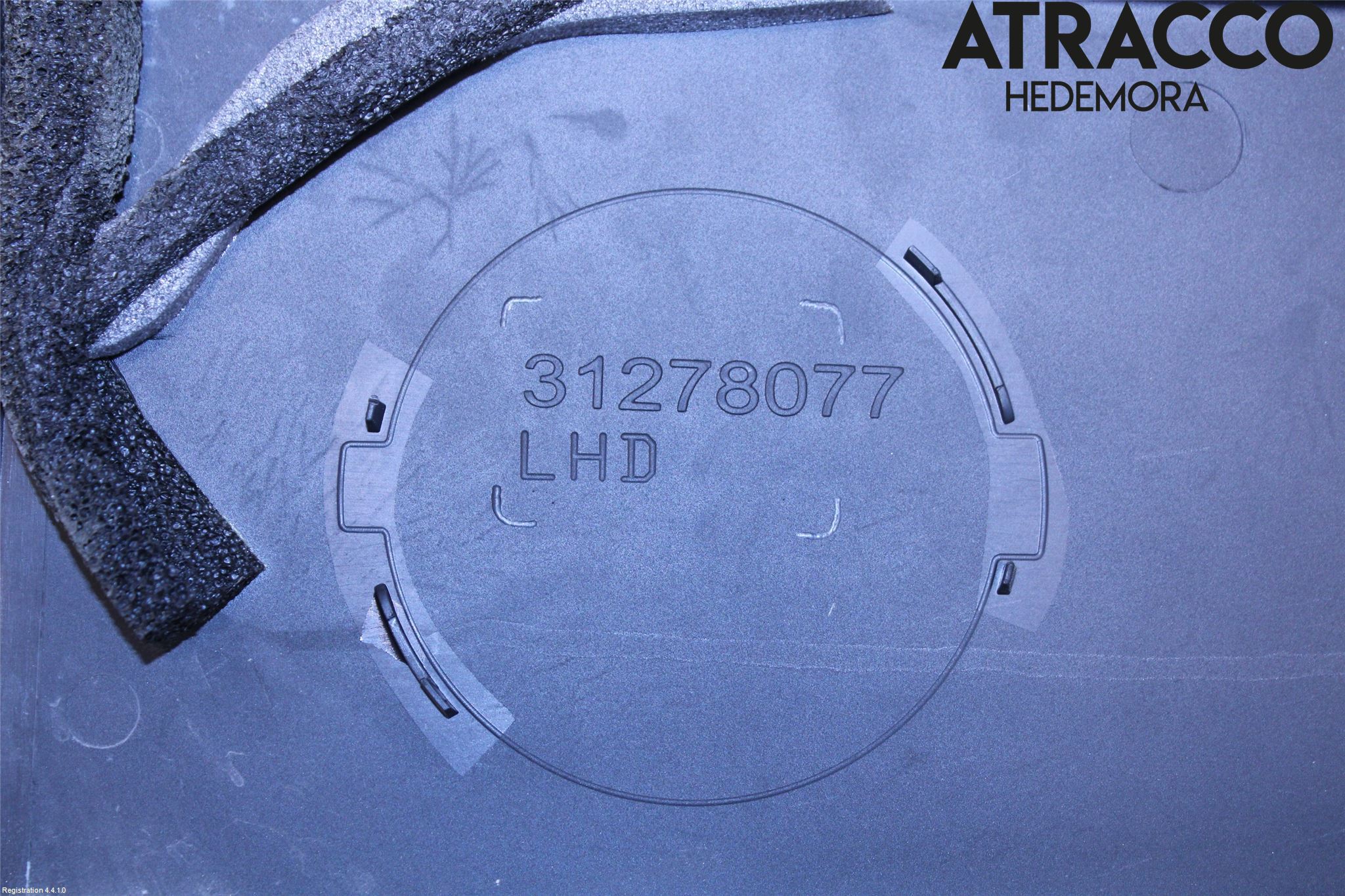 Volvo XC70 08-13 Torpedplåt-Torpedplast