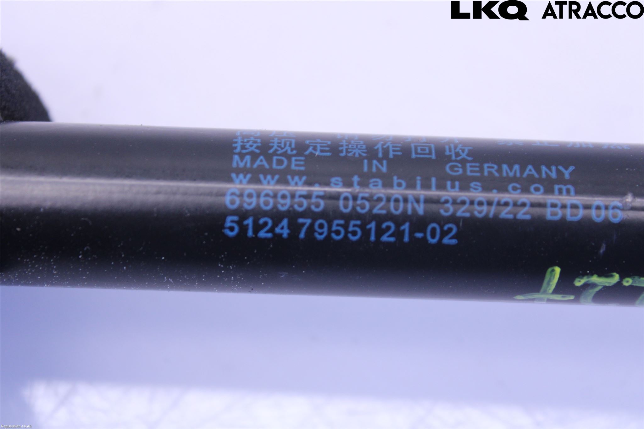 BMW 5 G30/G31/F90 17-23 Gasfjäder Baklucka