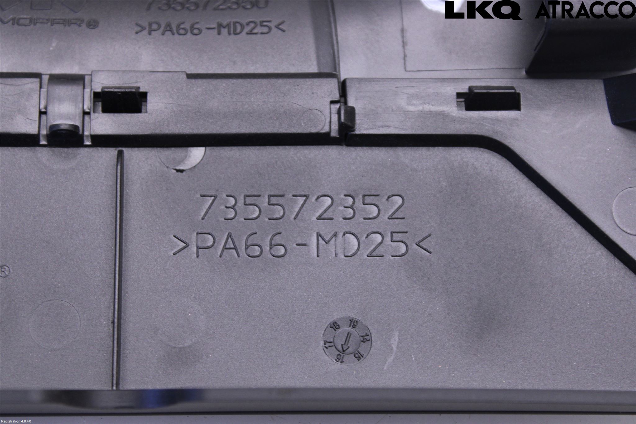 Fiat 500X 15- Inredning Takkonsol