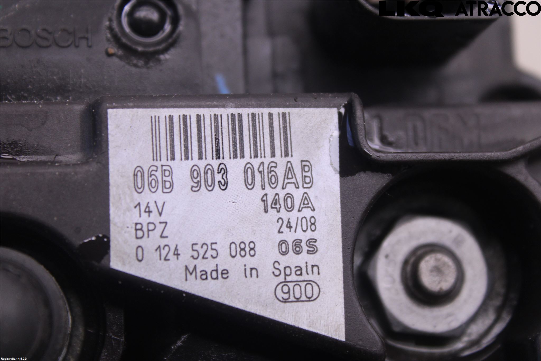 Volkswagen VW TIGUAN 07-16 Generator