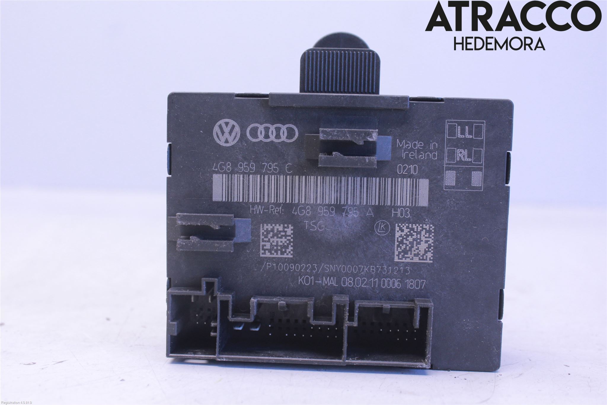 Audi A7/S7 4G 11-17 Styrenhet Dörr